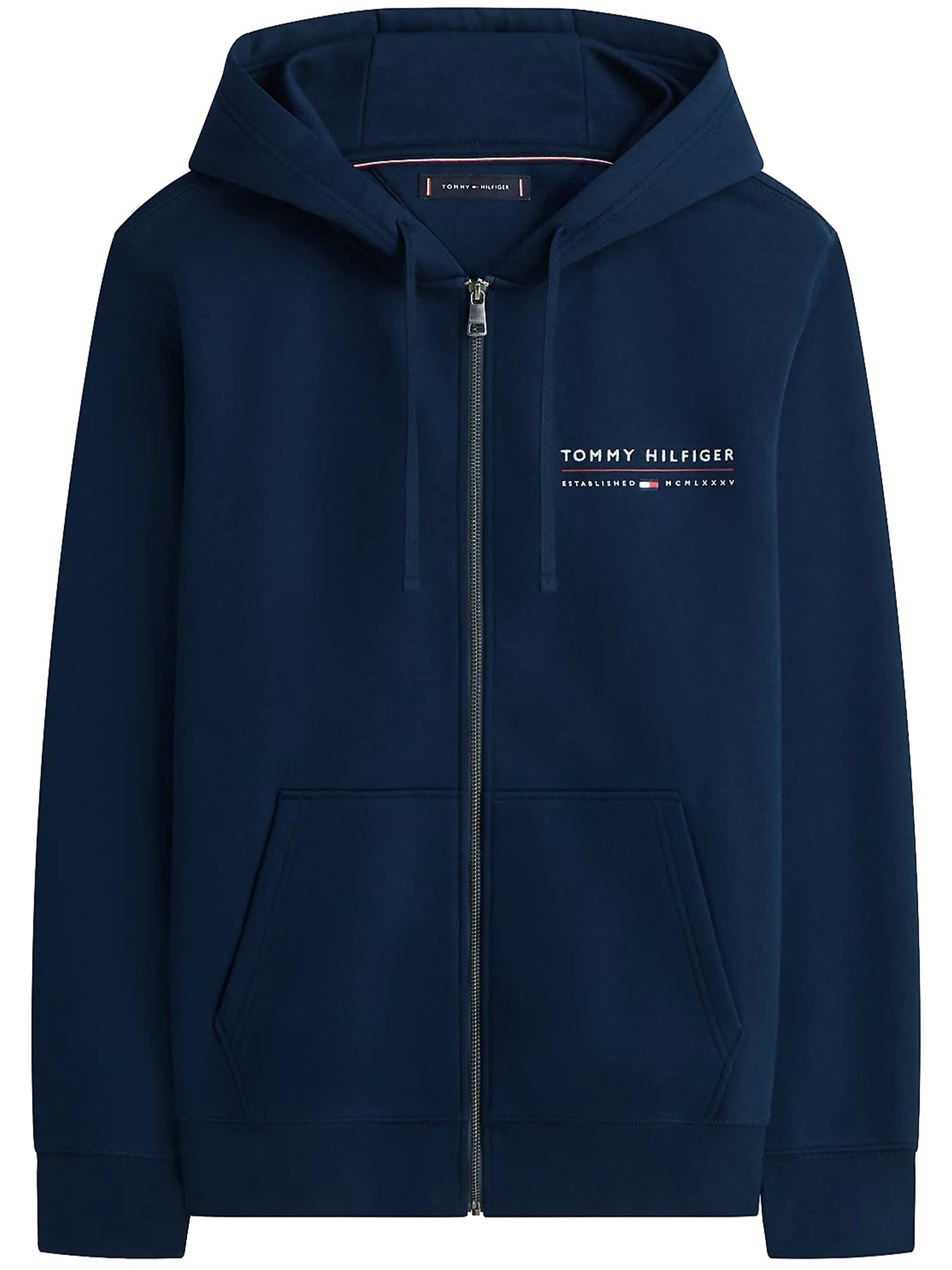 Lockup Fz Hoody Blue Felpa