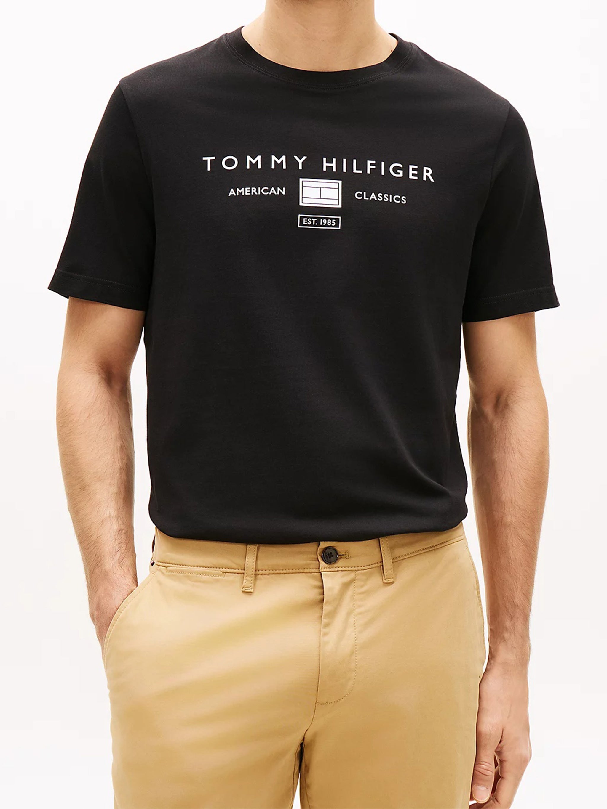 Brand Love Mono Stack Tee Black T-shirt
