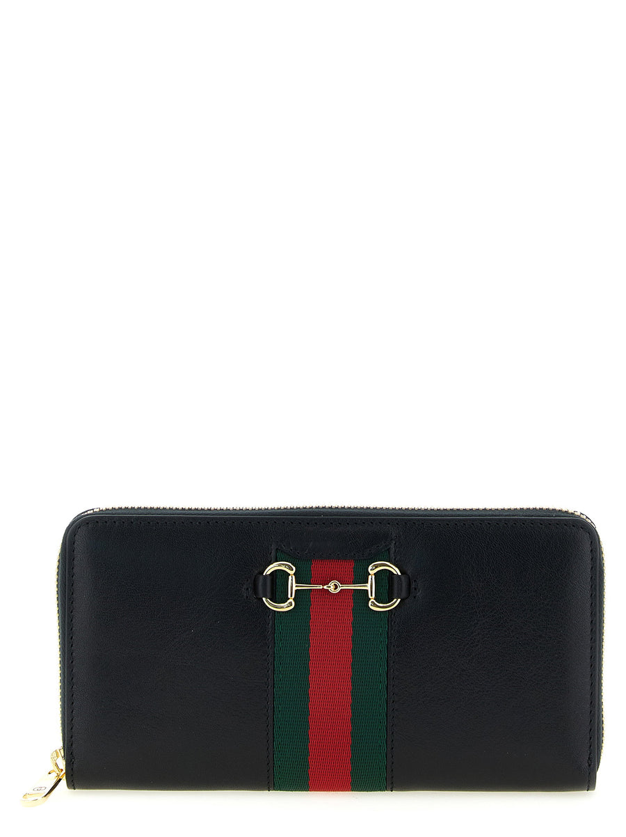Gucci Horsebit Wallet — Black