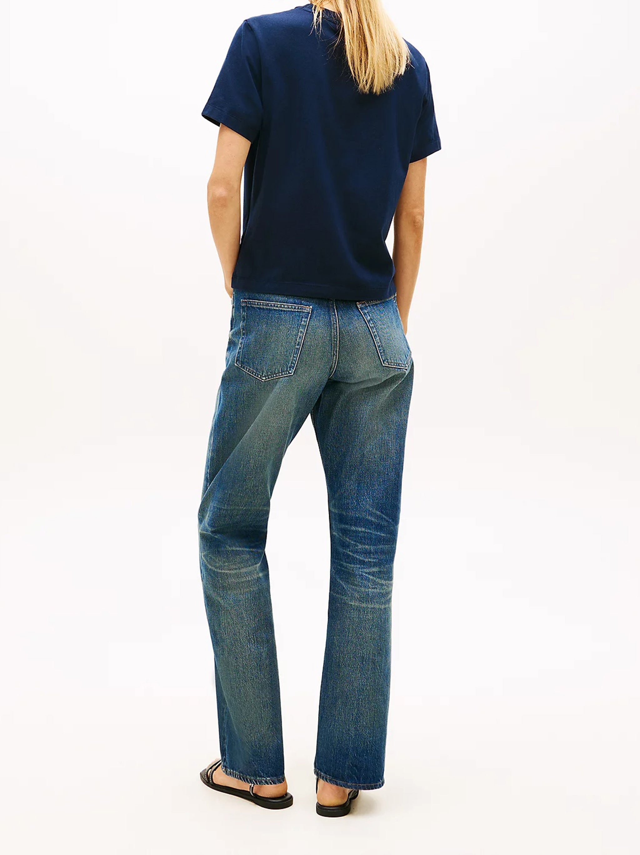 Script Reg Tee Blue T-shirt