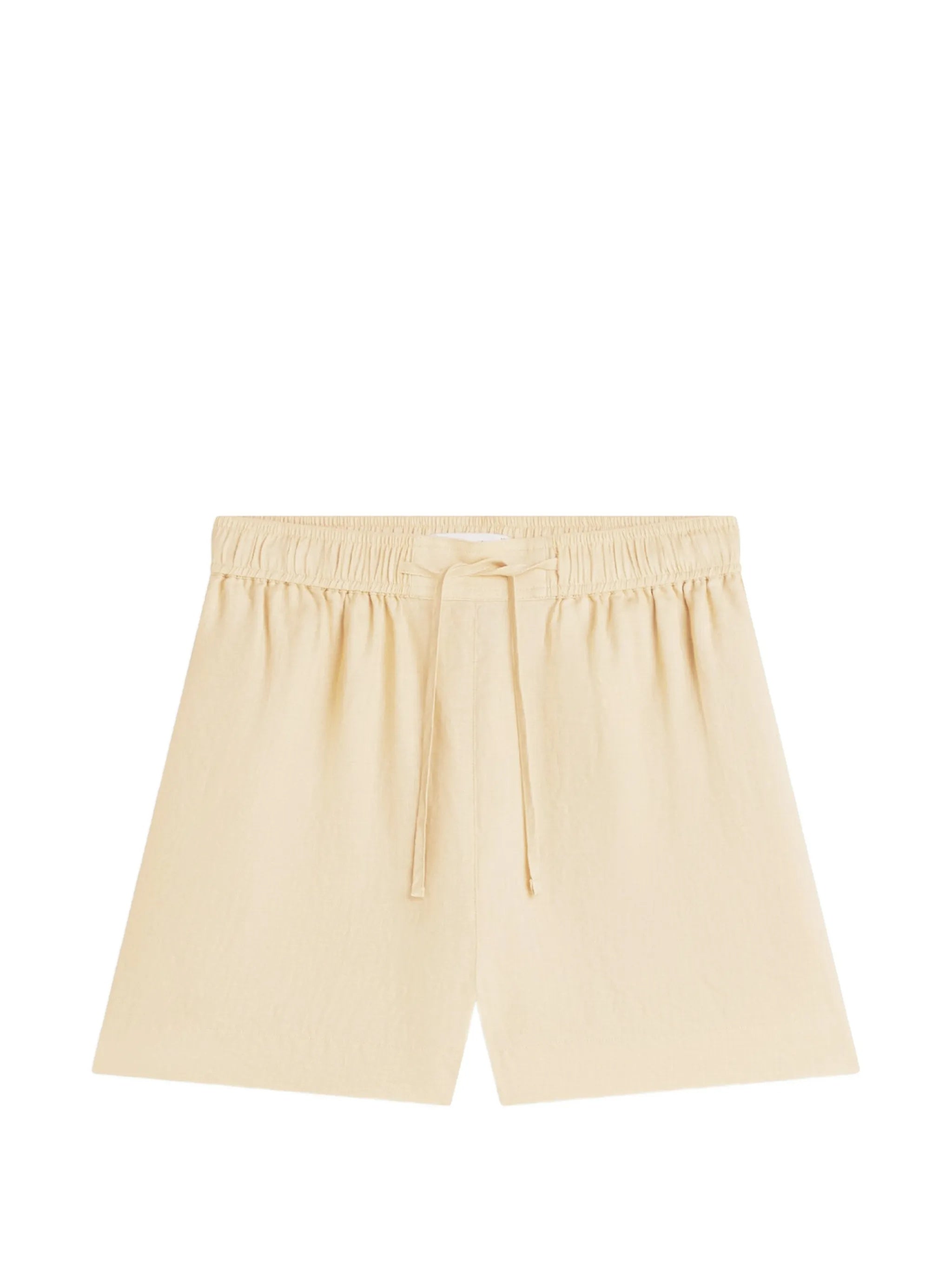 Linen Pull On Short Acr Harvest Wheat