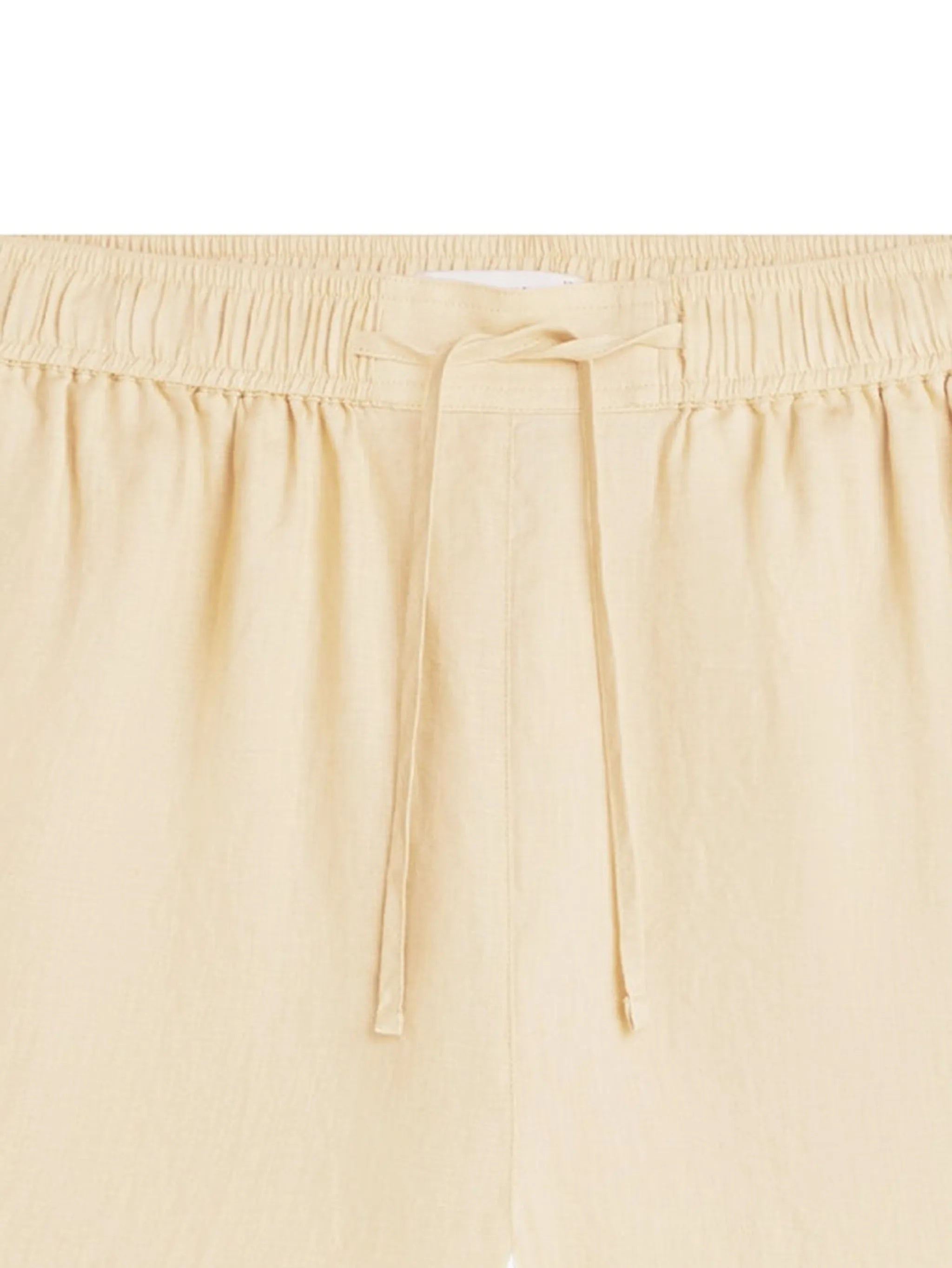 Linen Pull On Short Acr Harvest Wheat