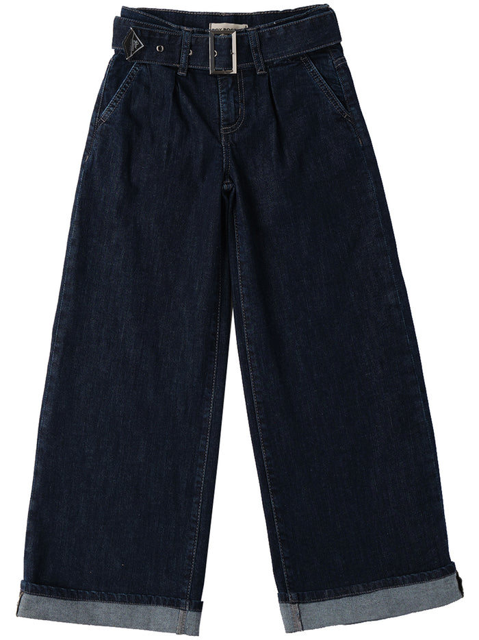 Pantalone Denim Lungo Blue Co Ea Jean
