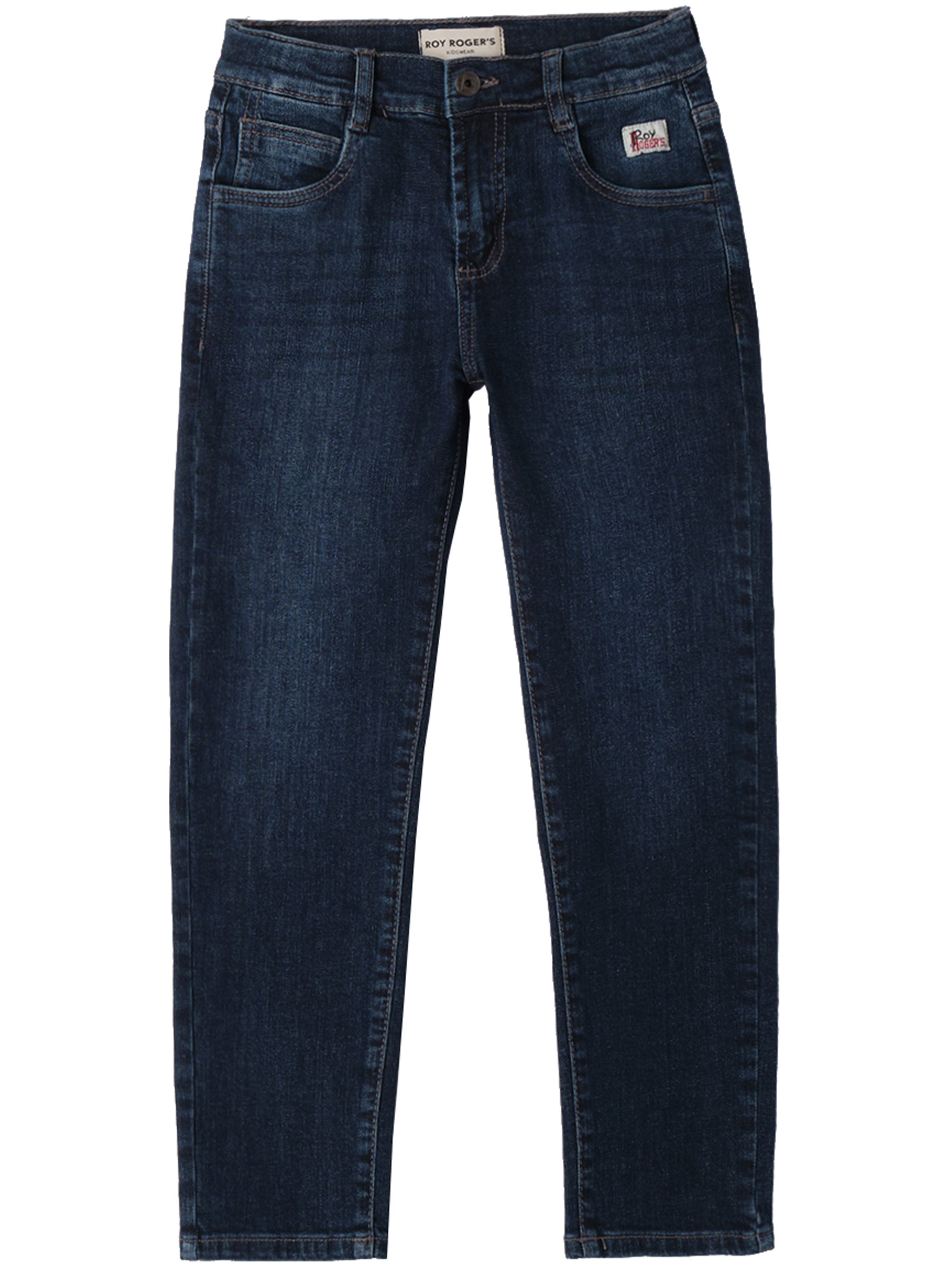 Pantalone Denim Lungo Blue Co Ea Jean