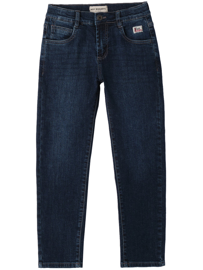 Pantalone Denim Lungo Blue Co Ea Jean