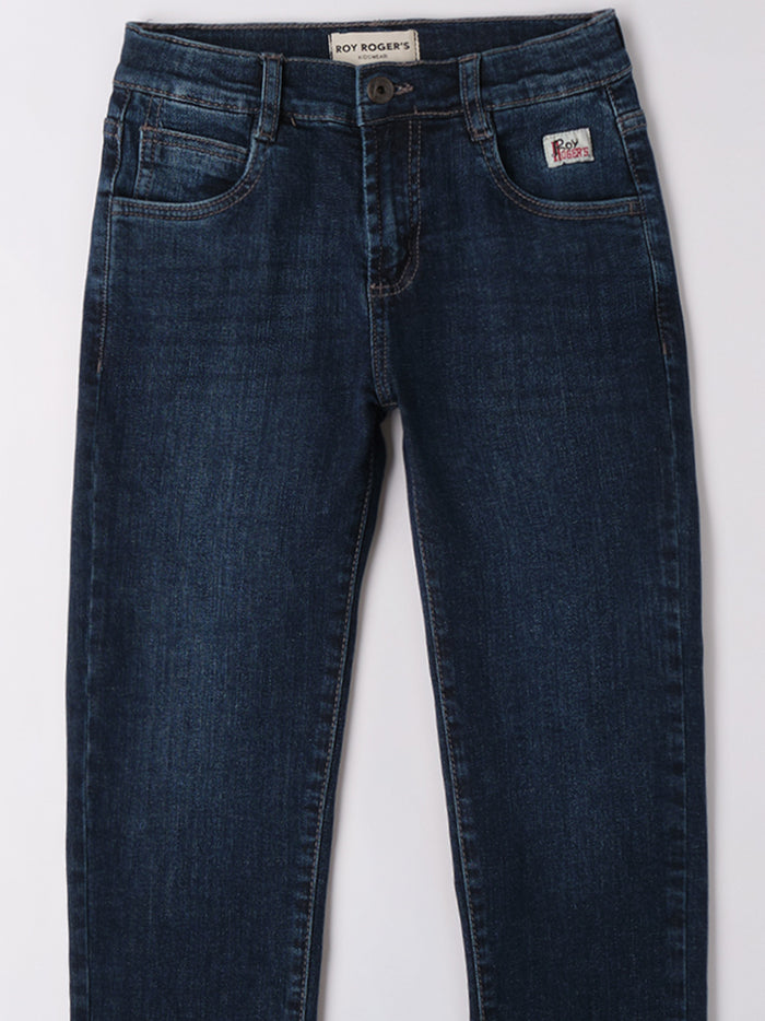 Pantalone Denim Lungo Blue Co Ea Jean
