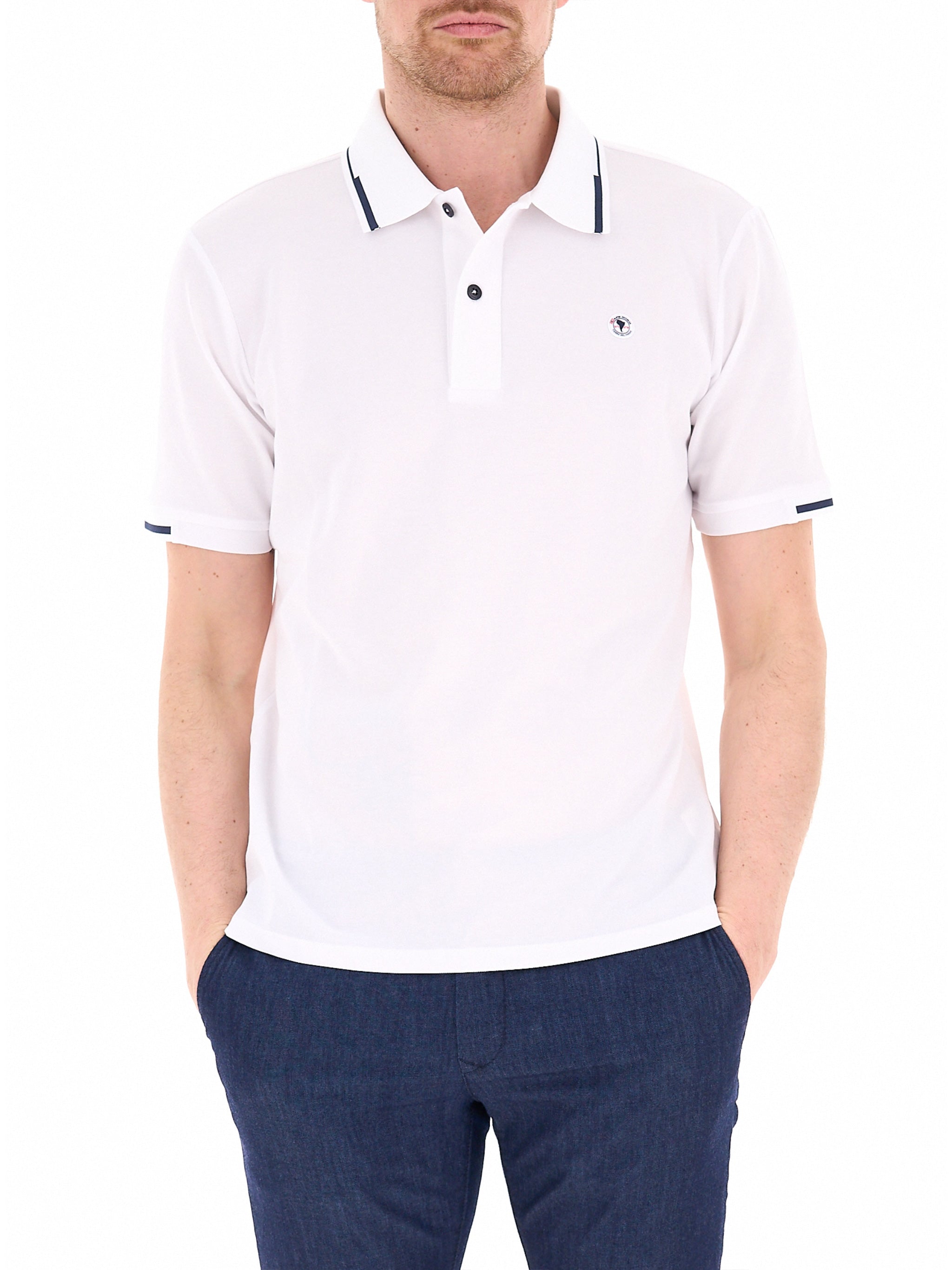 Alao White Polo