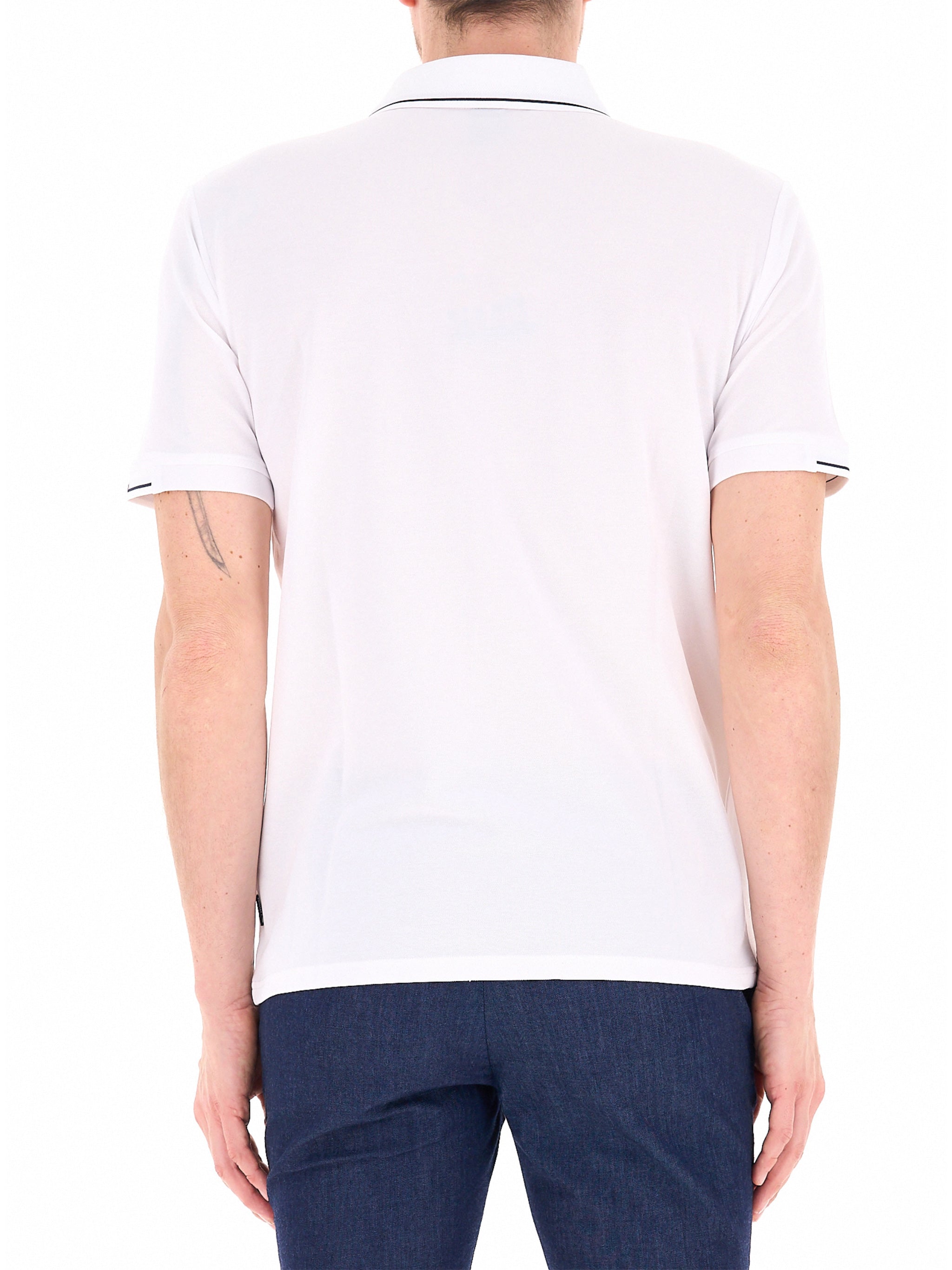 Alao White Polo