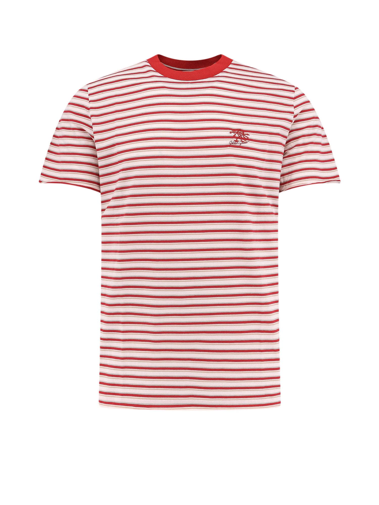 Golden Goose T-shirts and Polos Red 100 % Cotone