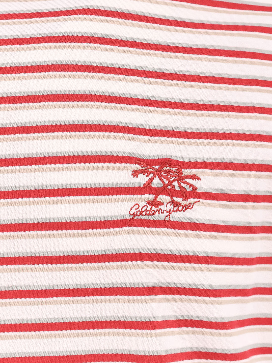 Golden Goose T-shirts and Polos Red 100 % Cotone
