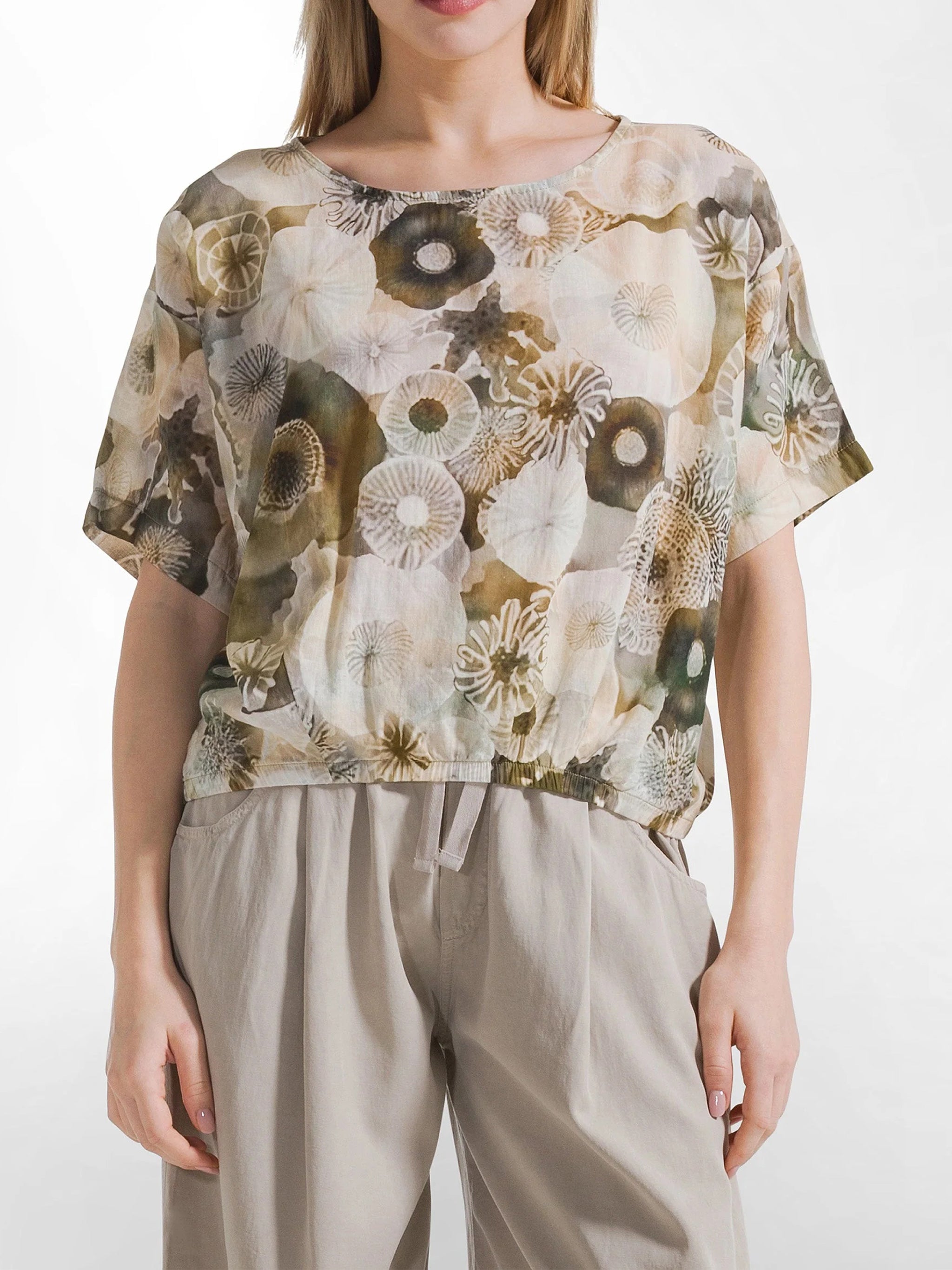 Blusa Allover Top