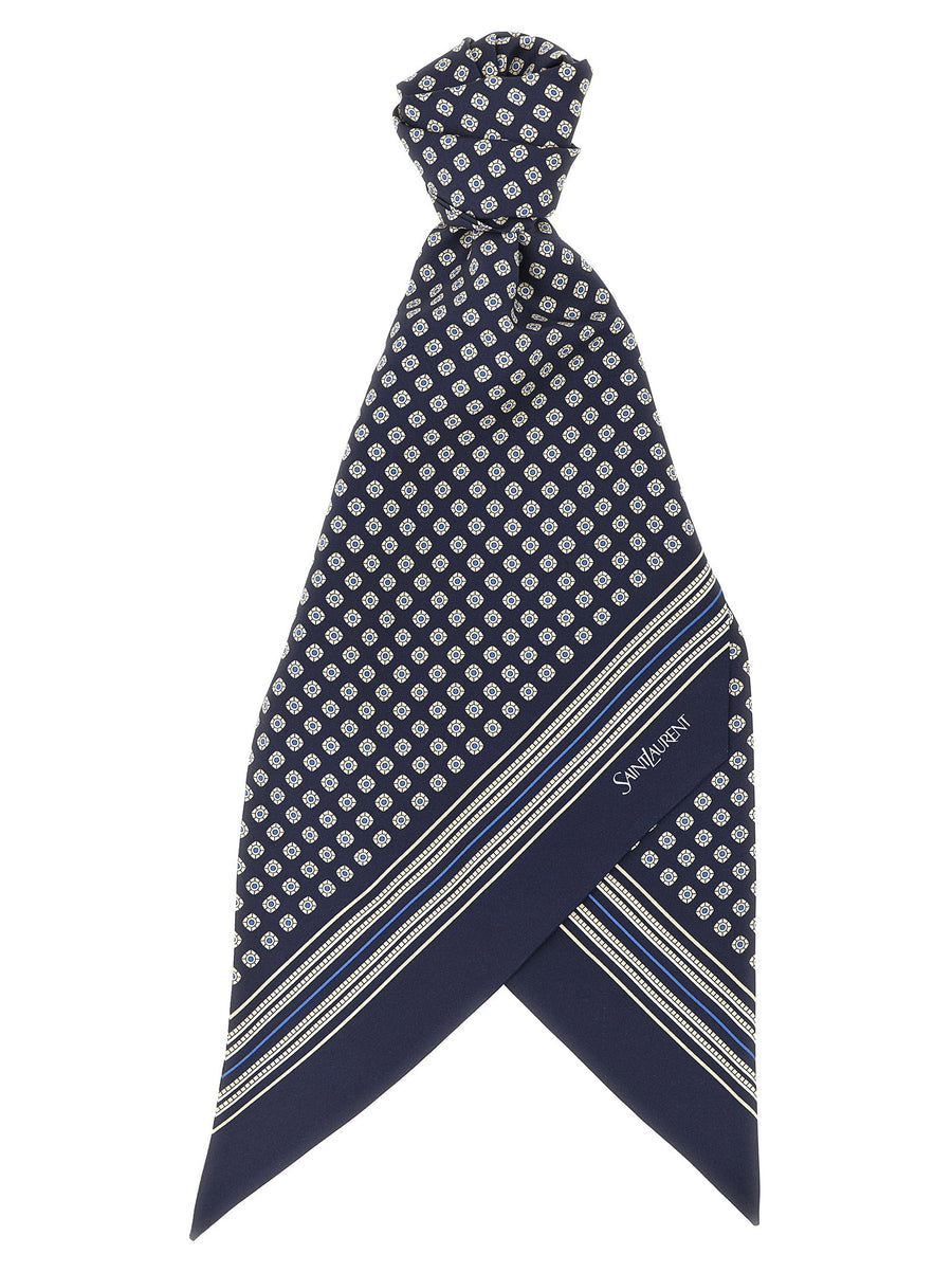 Saint Laurent Scarf — Navy
