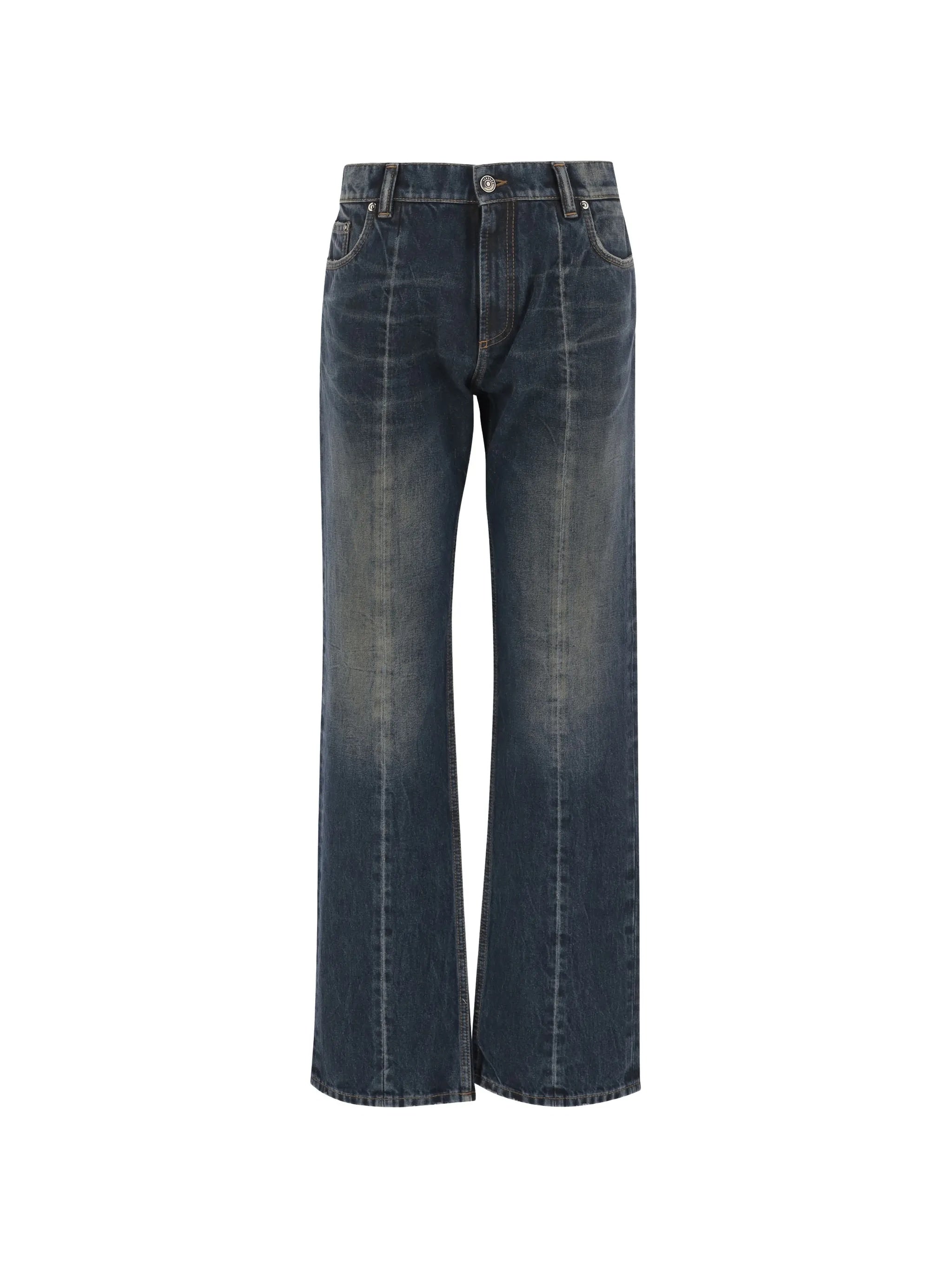 Pant Denim Non-stretch Vintage Shibuya Blue Jean