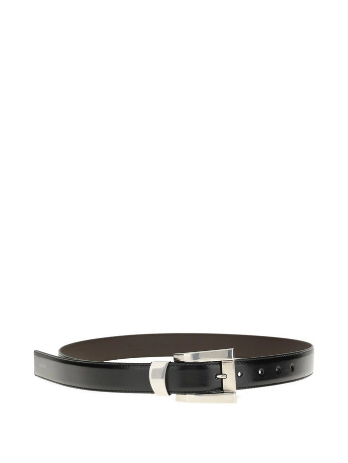 Belt H.30 Calf Leather Black | Cintura