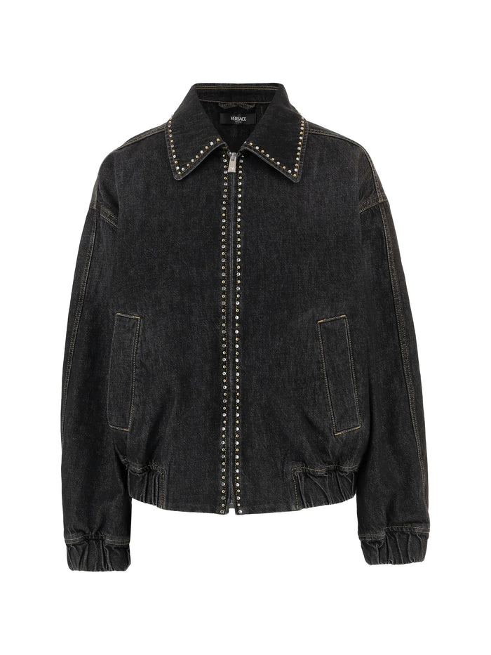 Blouson Denim Black Giacca