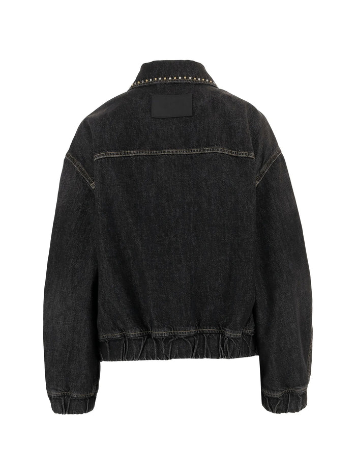 Blouson Denim Black Giacca