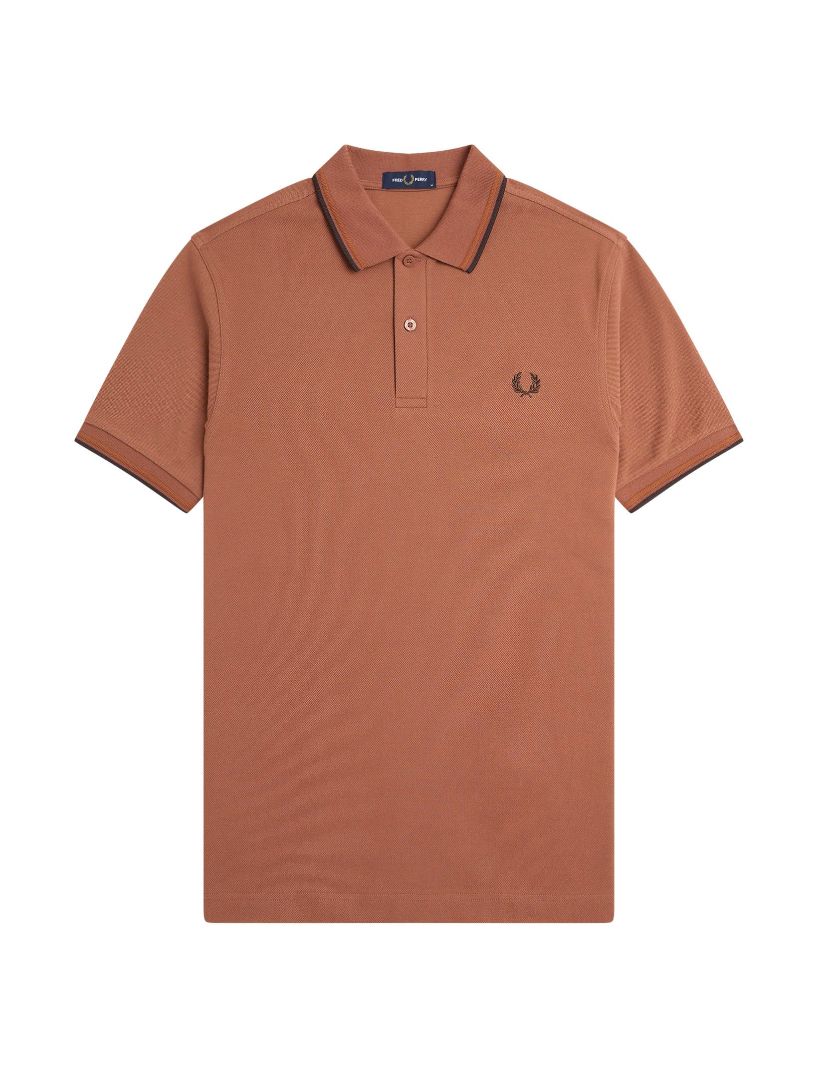 Fred Perry T-shirts and Polos Brown Cotone