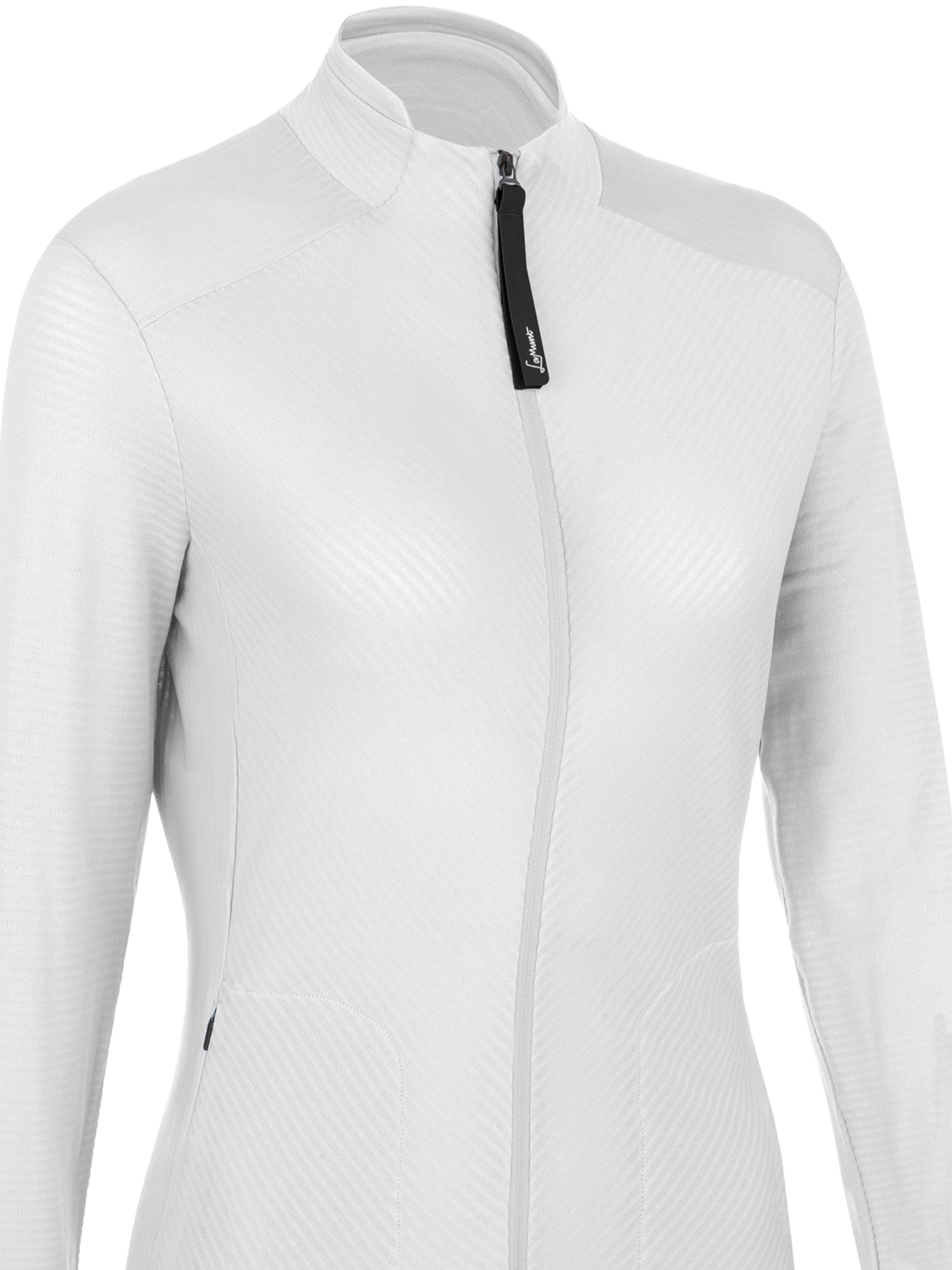 Emy Light Full Zip White Giacca
