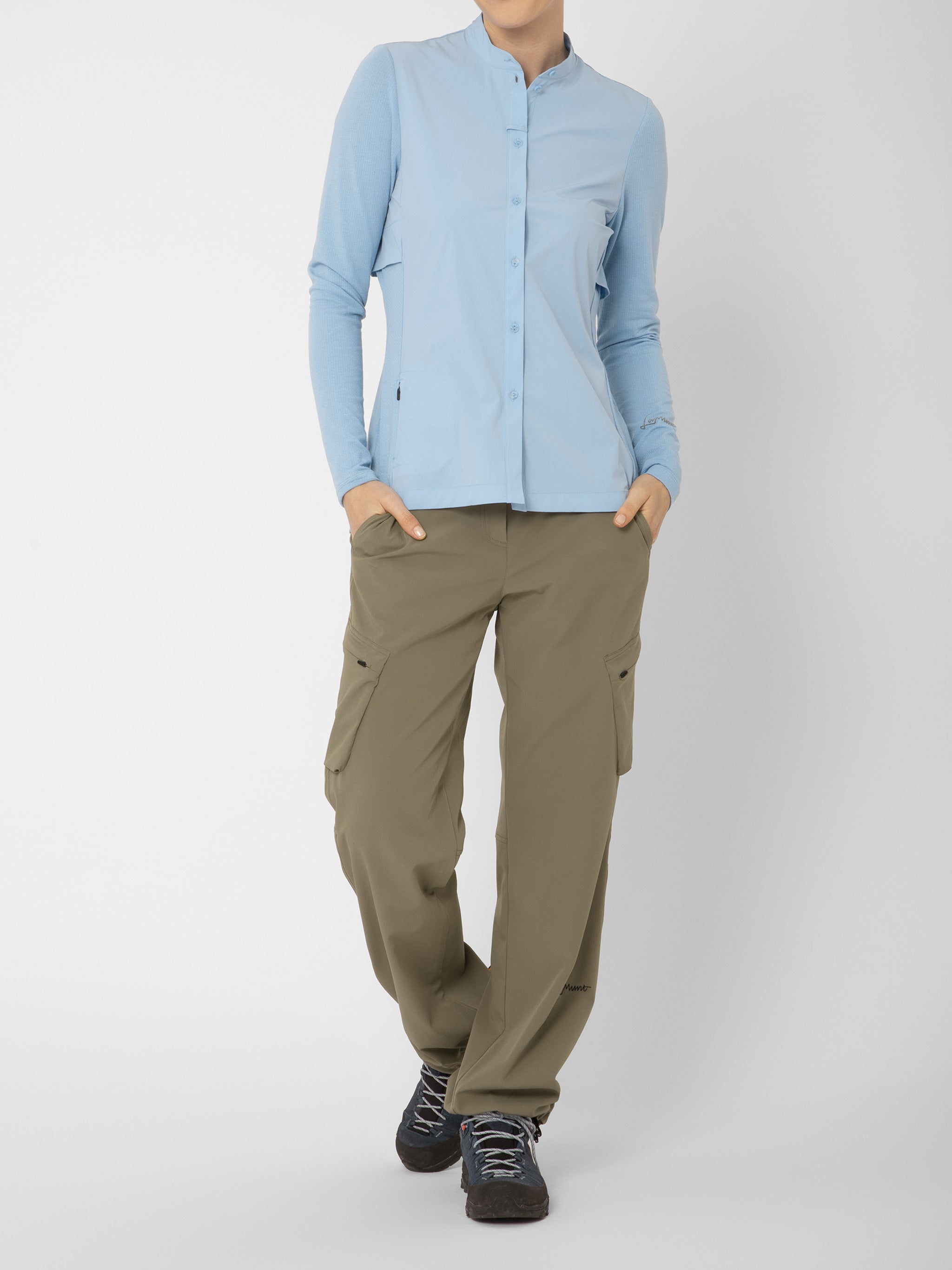 Serena Travel Pants Brown Pantaloni