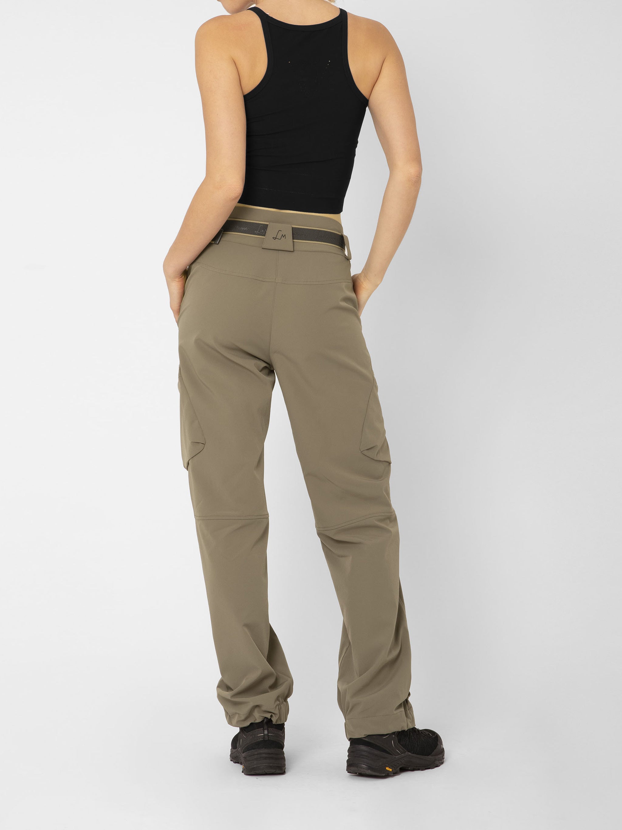 Serena Travel Pants Brown Pantaloni