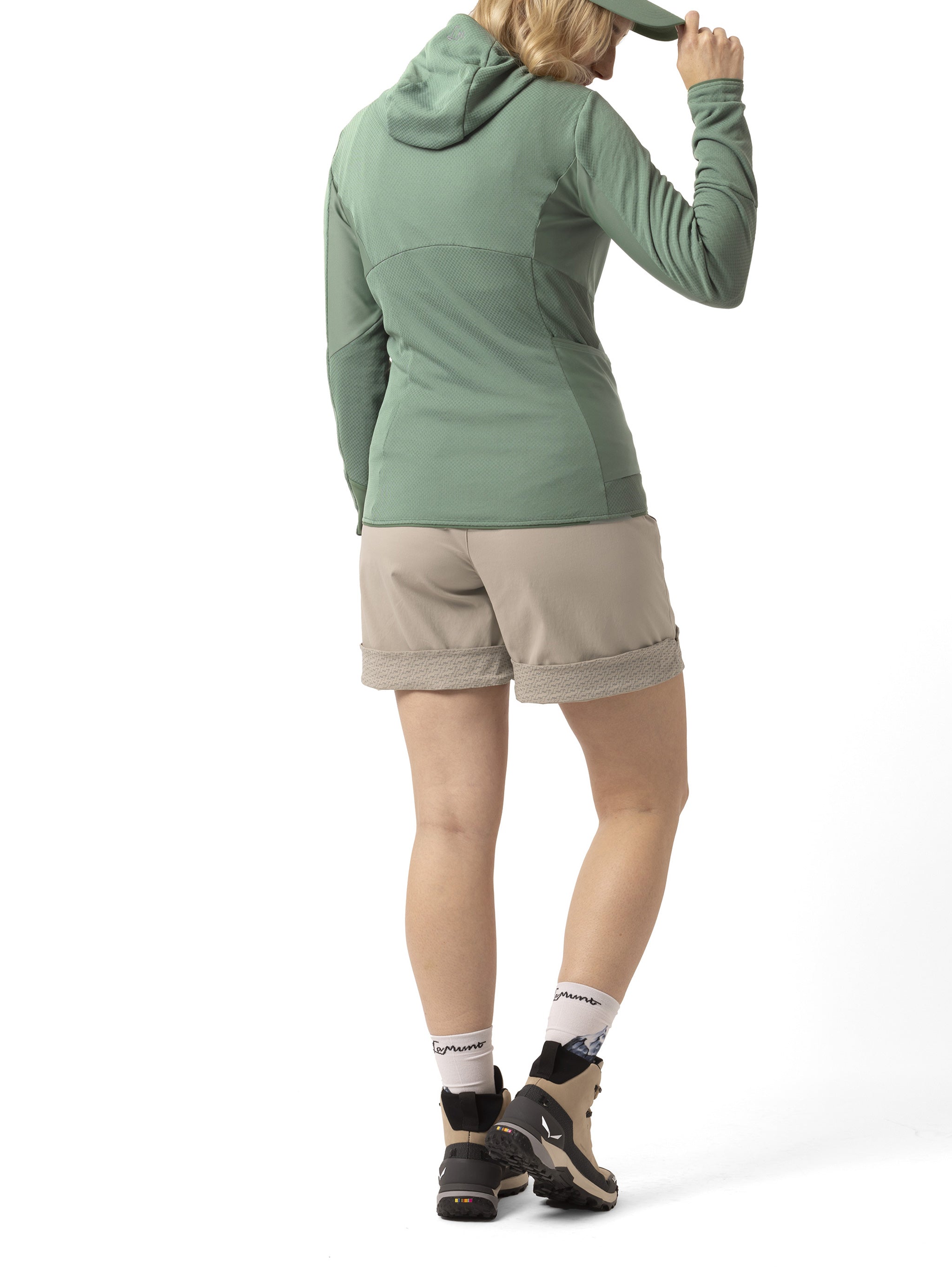 Violet Full Zip Green Giacca