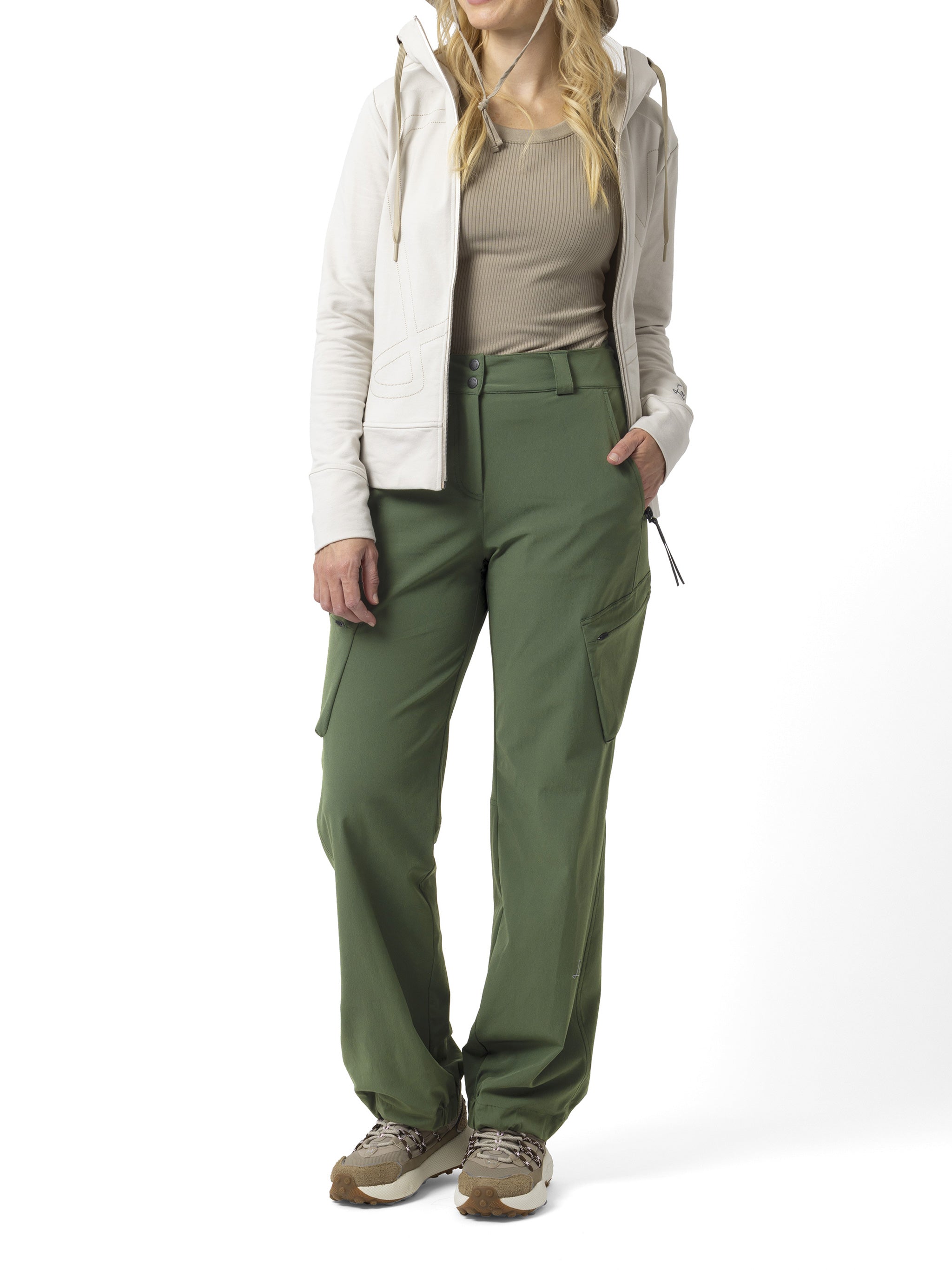 Erika Full Zip Moonstone Giacca