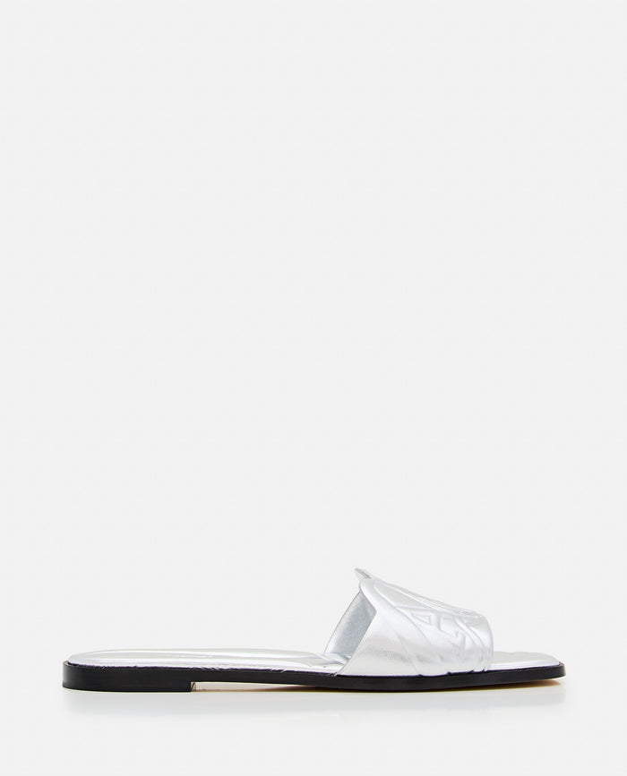 Alexander McQueen Sandals Silver Lamb