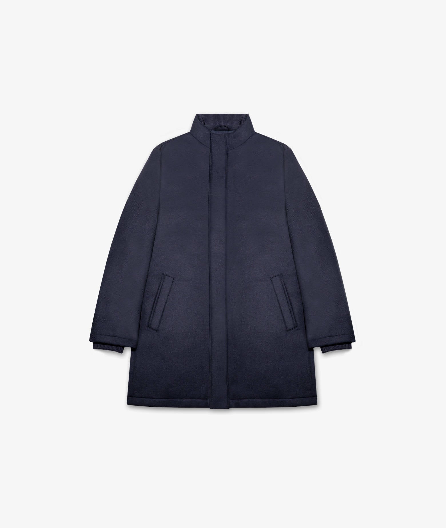 Wool Coat Kiruna Blue Sportwear Jacket