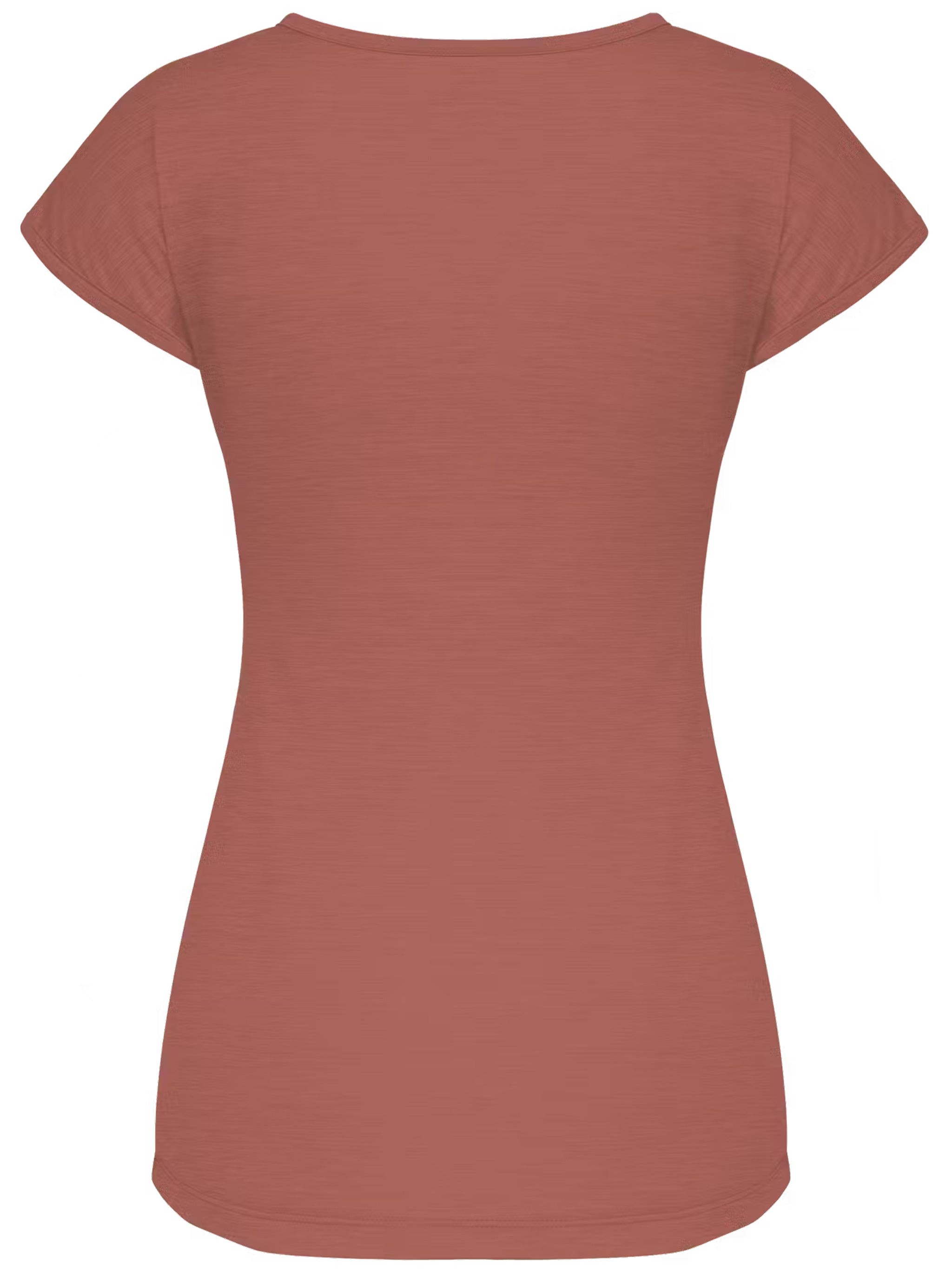 Puez Melange Dry W S-s Tee Red T-shirt