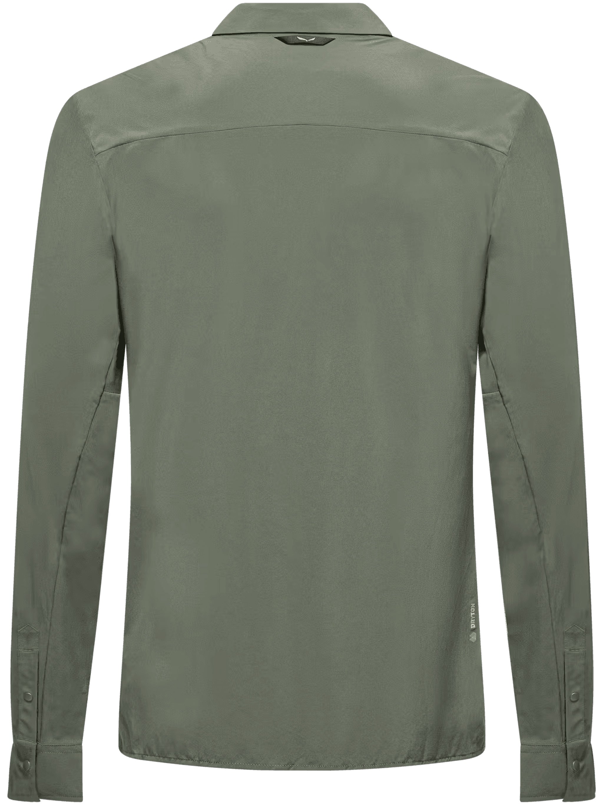 Puez L-s Shirt M Green Camicia