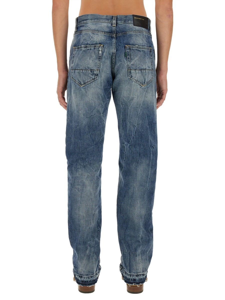 Denim Jeans Blue Cotton
