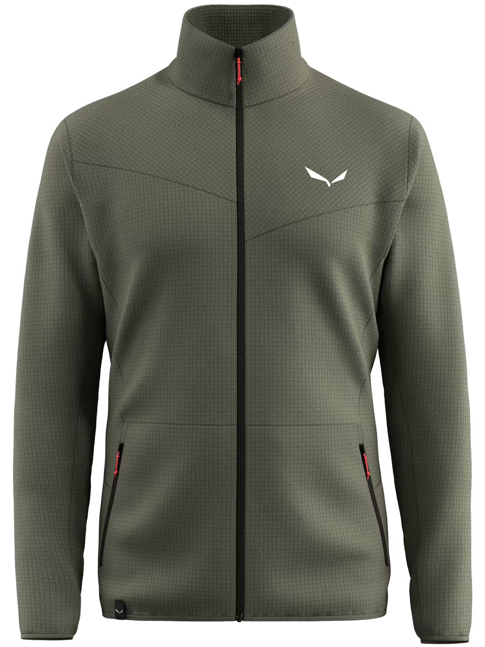 Puez Cammino Pl Jkt M Green Giacca