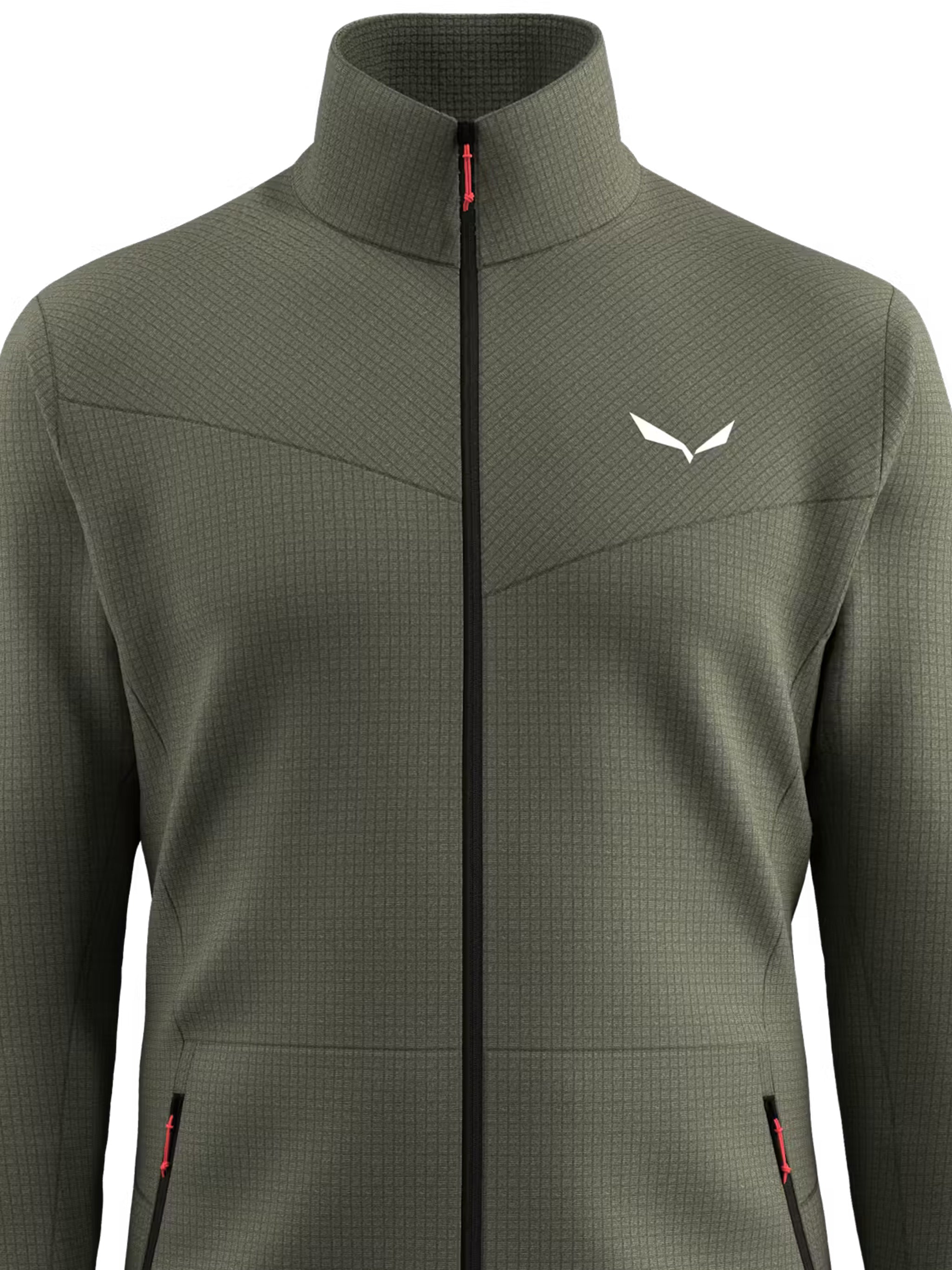 Puez Cammino Pl Jkt M Green Giacca