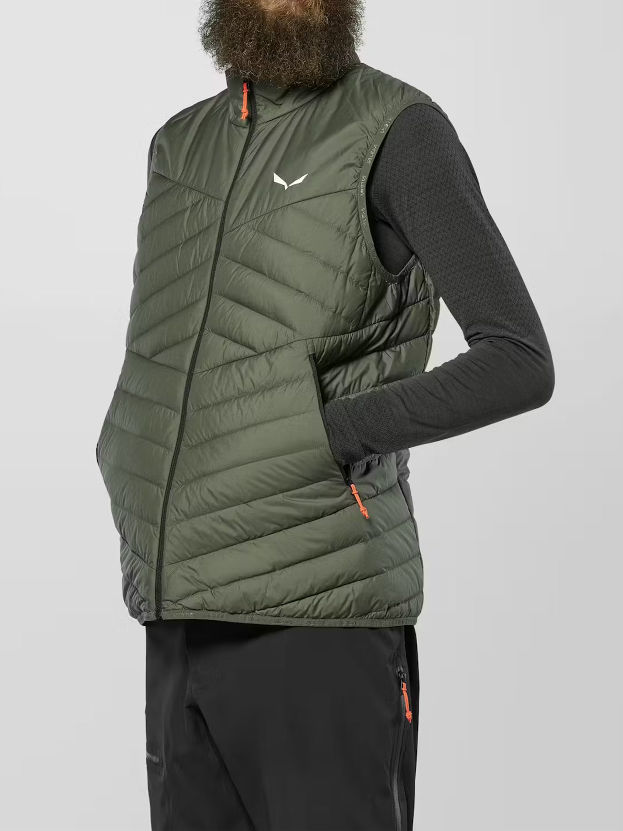 Brenta Rds Dwn Vest M Green Gilet