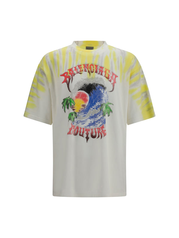 Balenciaga 100% Cotton t-shirt in white