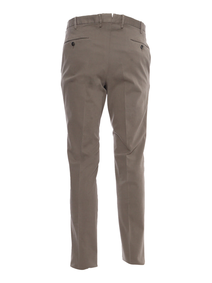 Super Slim Chino pants Brown Modal Cotton Elastane