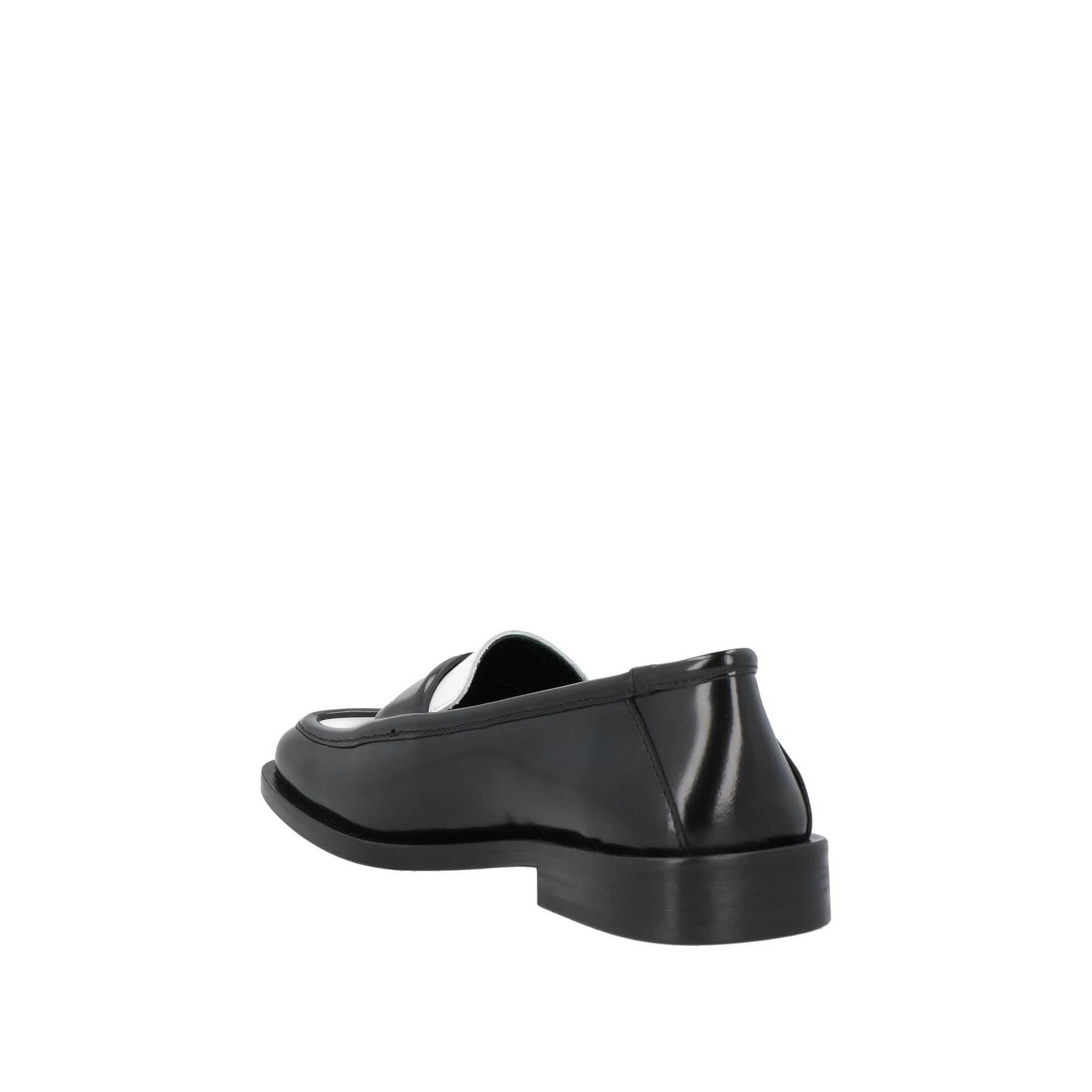 The Attico Amanda Loafers Black Leather