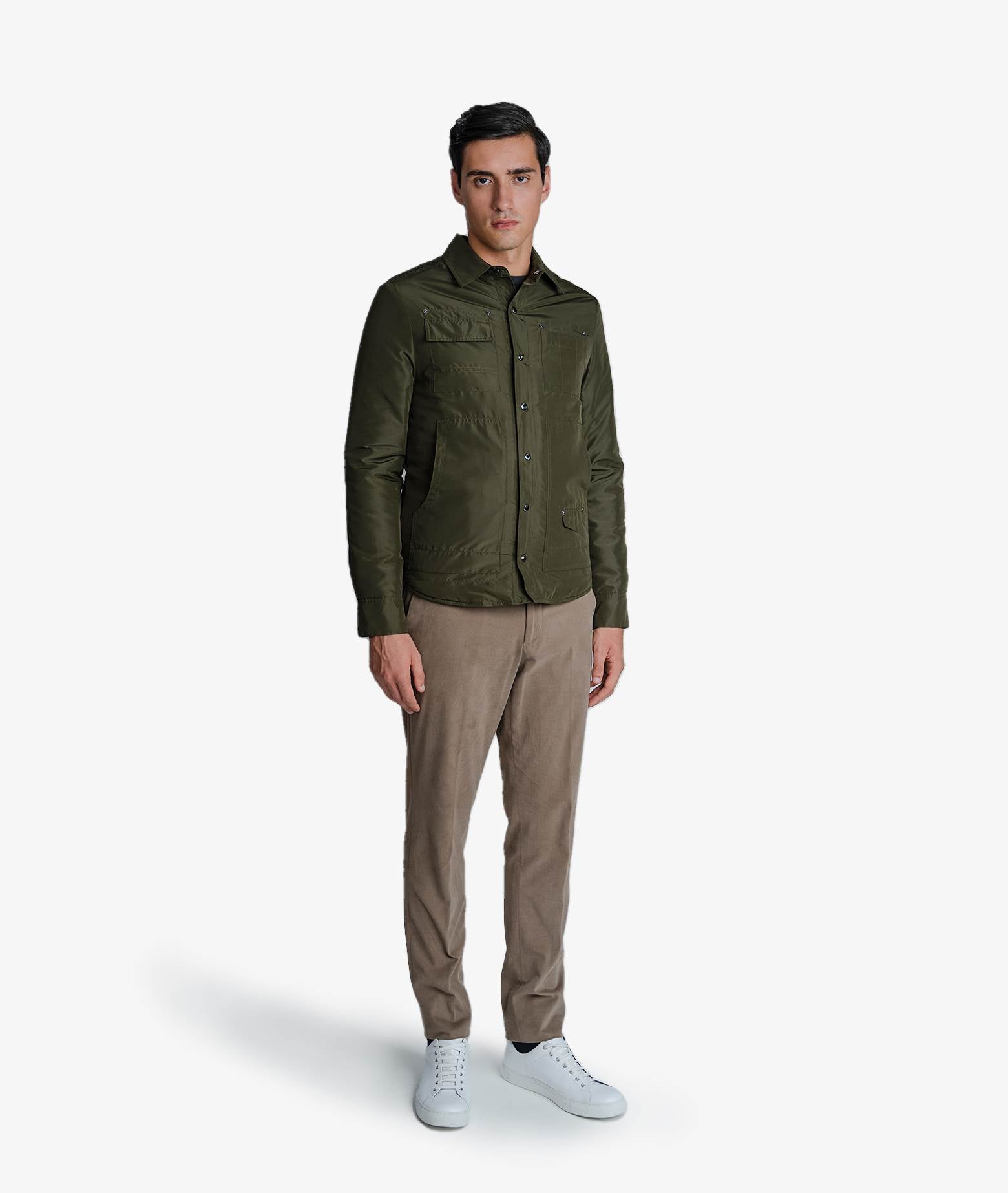 Casual Jacket Olive Sportwear Blouson