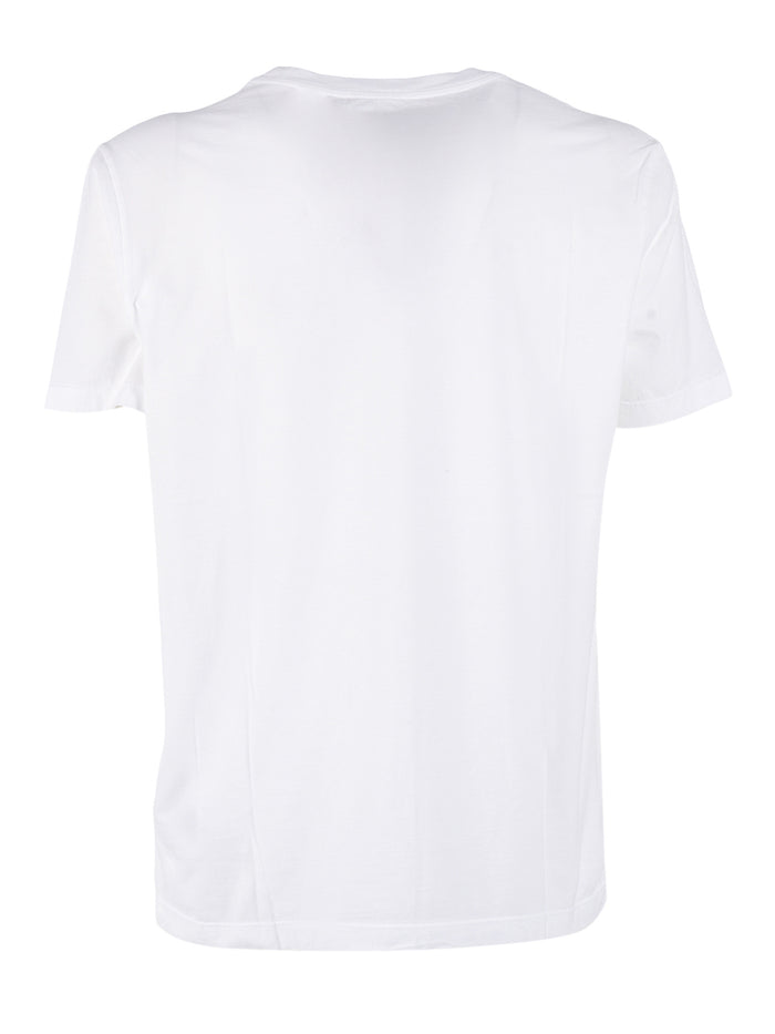 T-SHIRT White Cotton Short Sleeves