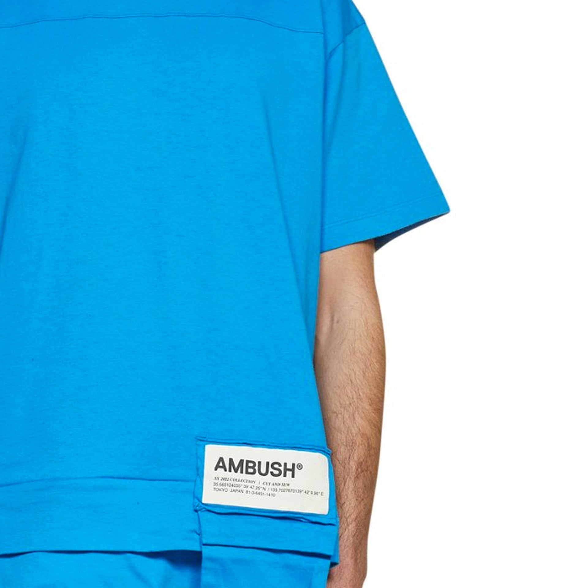 Ambush Cotton Logo T-Shirt Blue