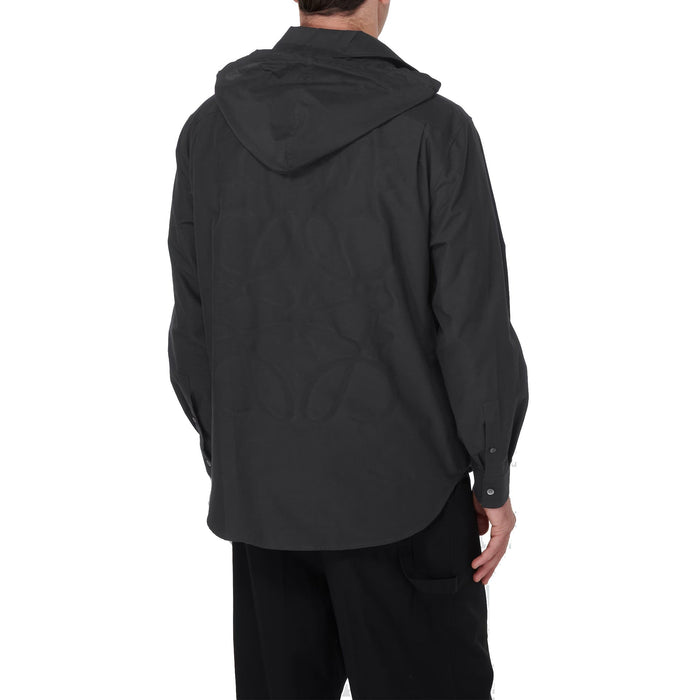 Loewe Cotton Jacket Shirt Black