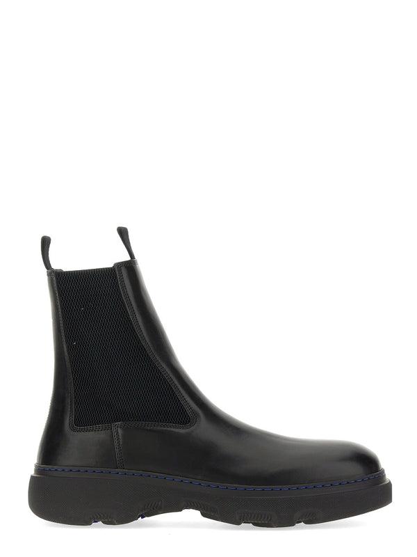Leather Boot Black