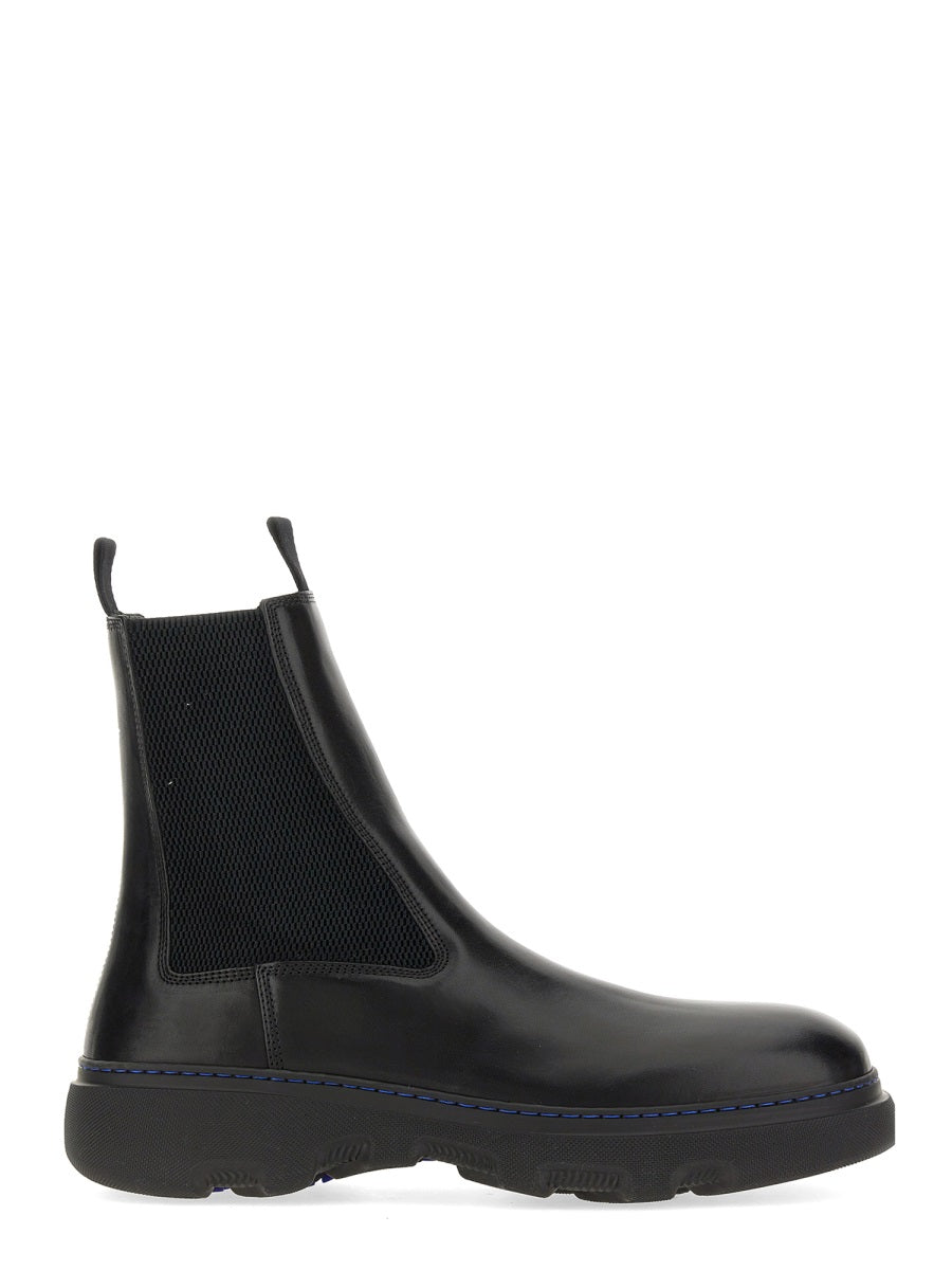 Leather Boot Black