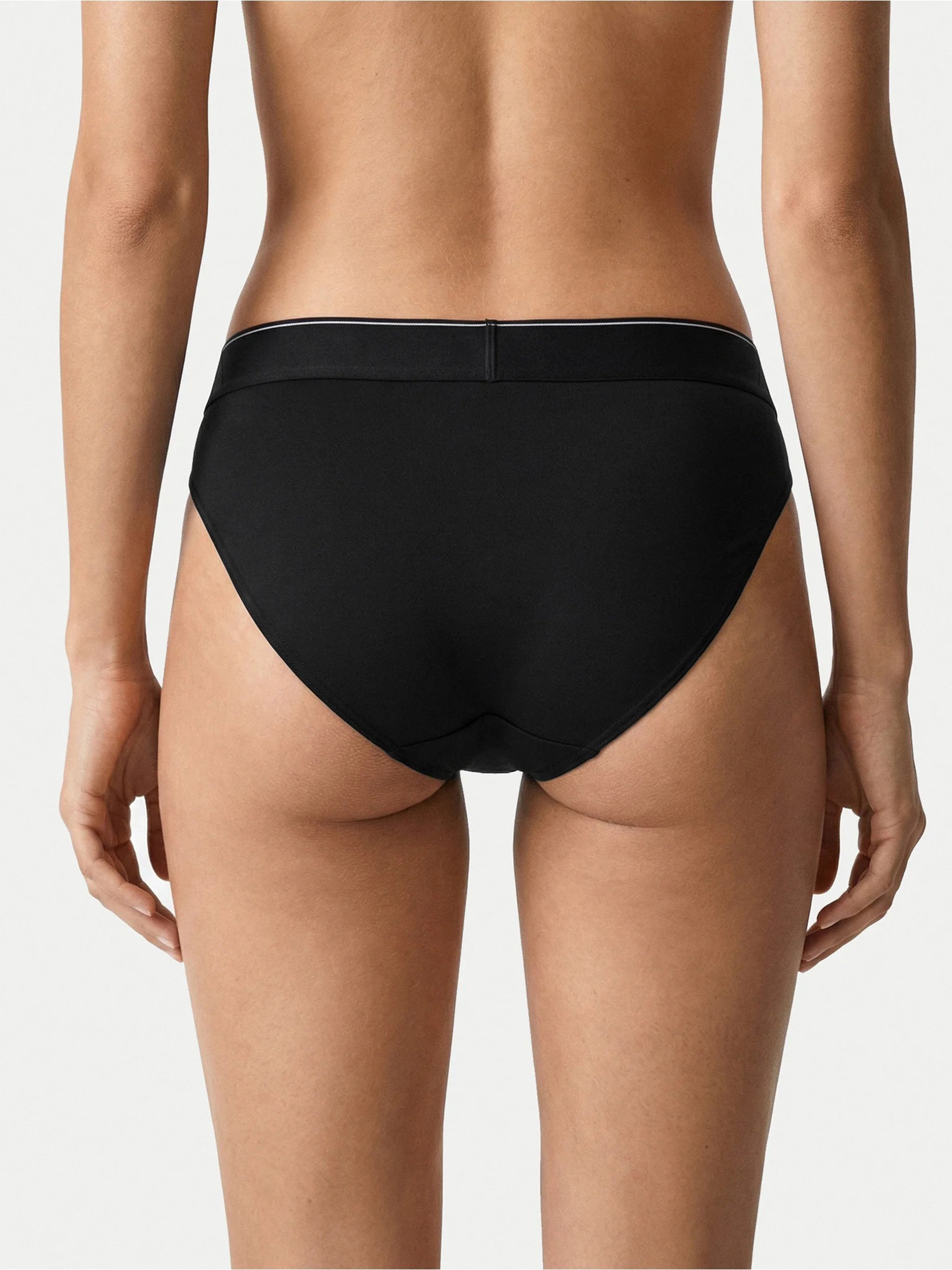 High Waist Bikini Black Costume