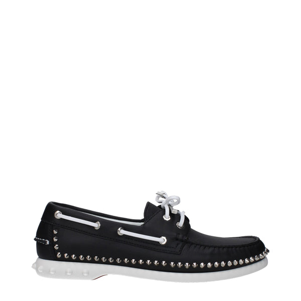 Christian Louboutin Leather loafer in black