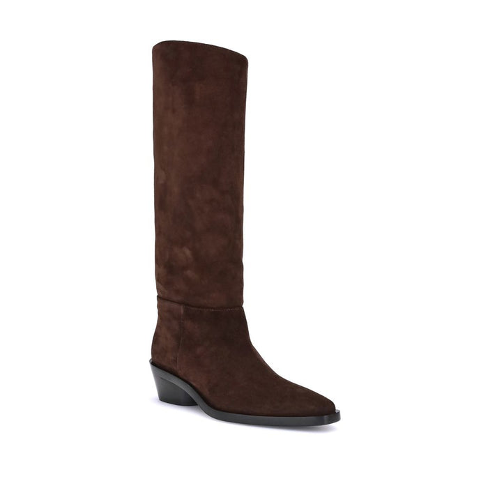 Proenza Schouler 100% Calf Leather Bos Taurus boot in brown — view 2