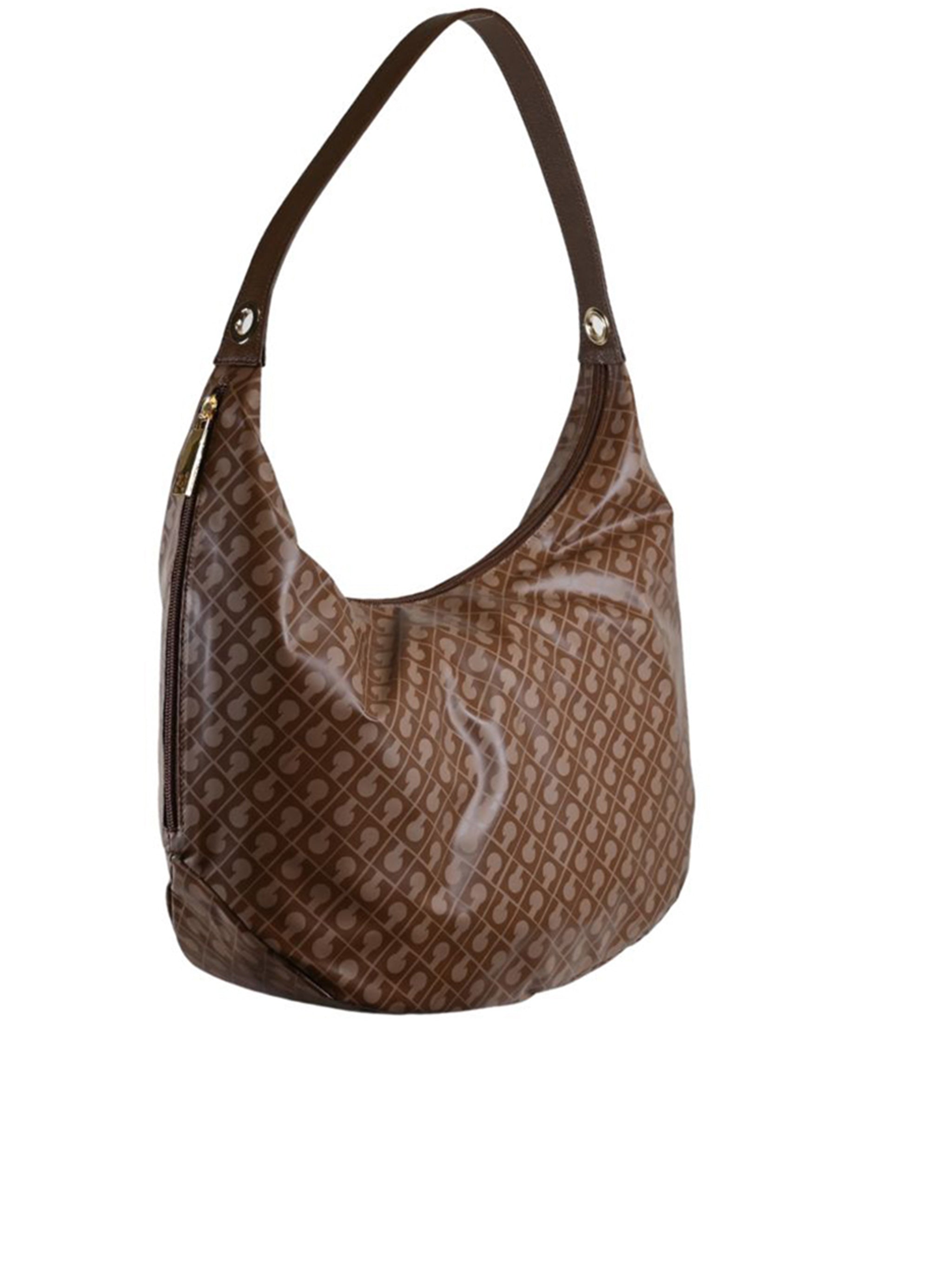 Medium Hobo Chestnut Borsa