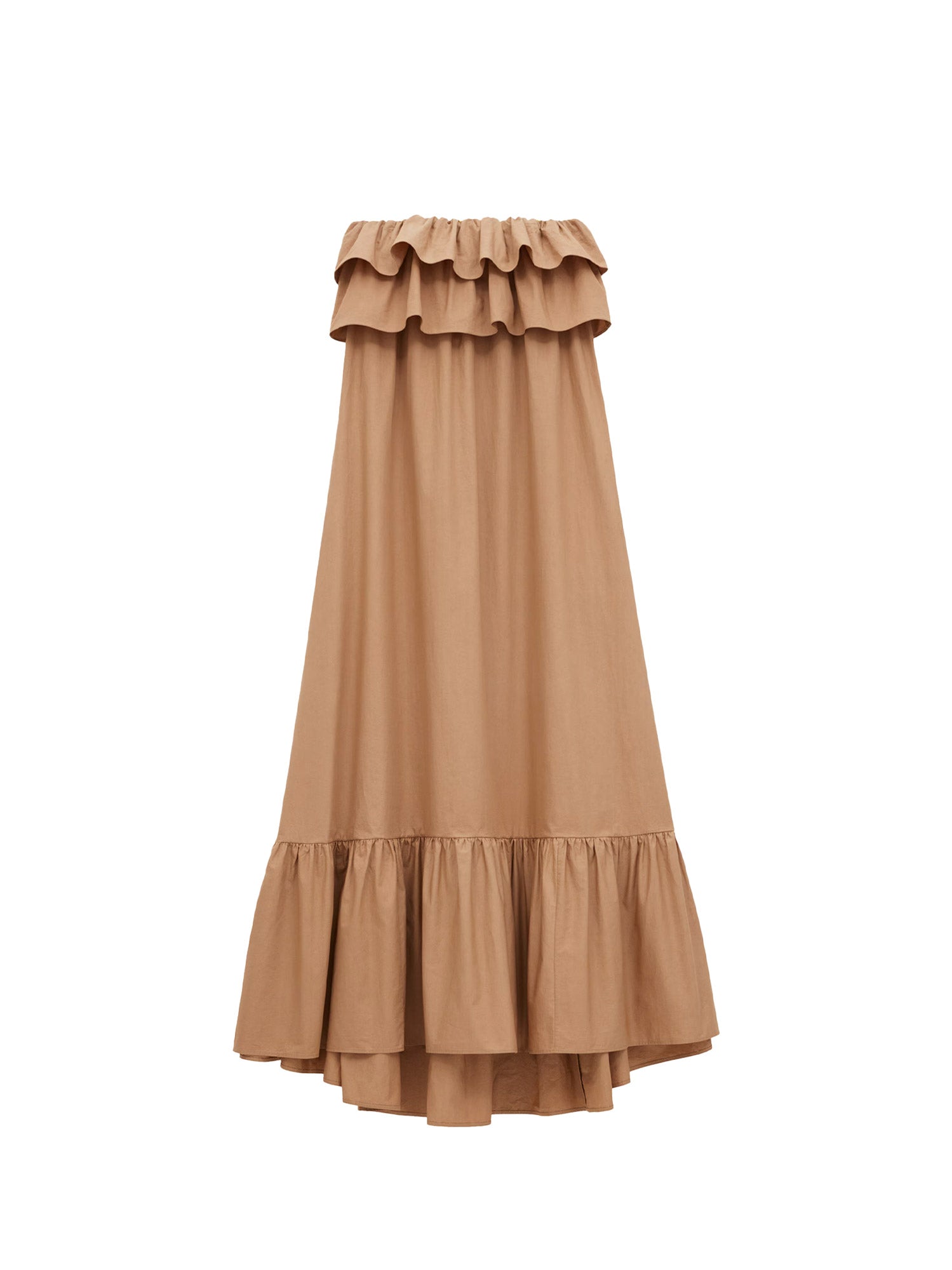 Saint Laurent Dresses Beige Cotone