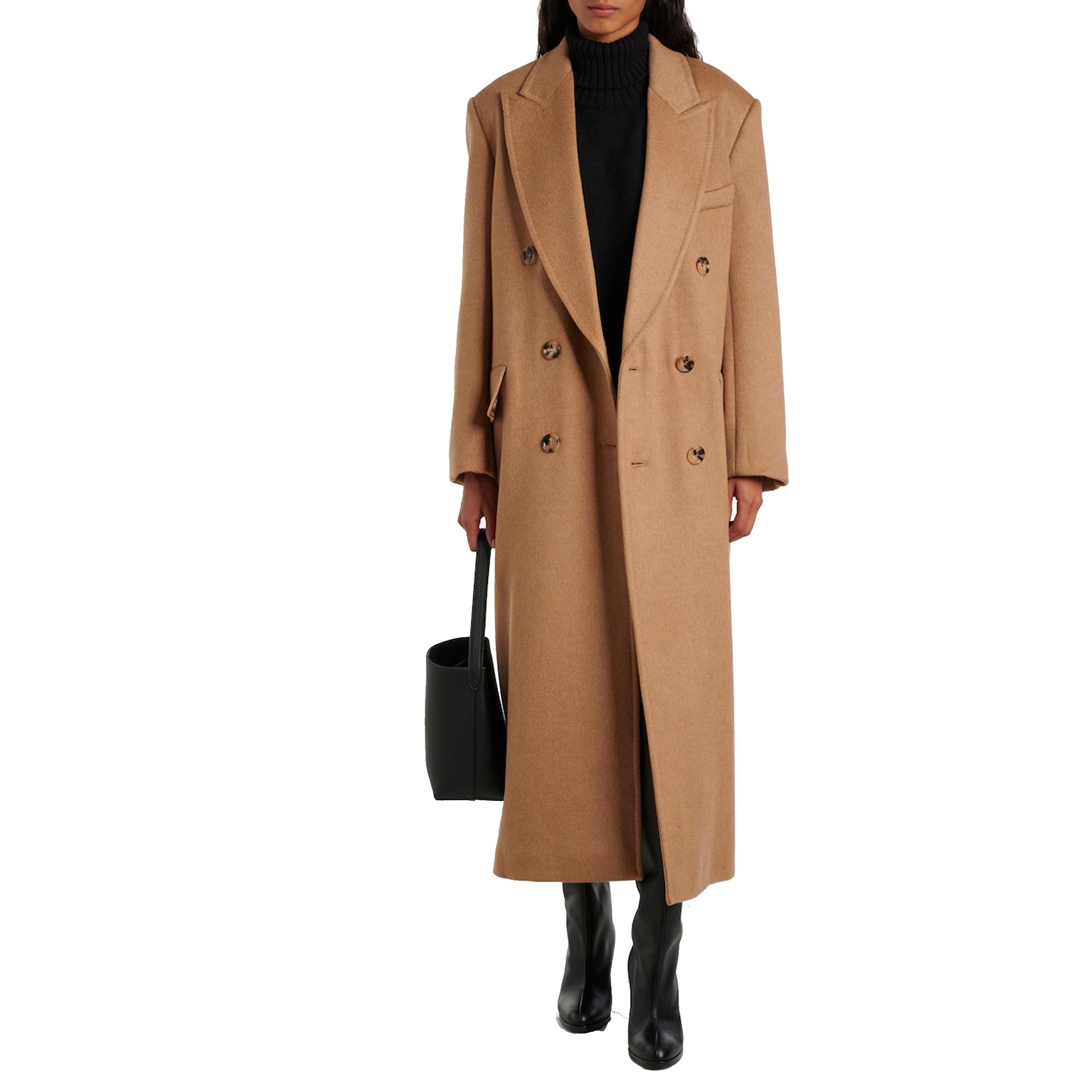 Fungo Wool Coat Brown Virgin