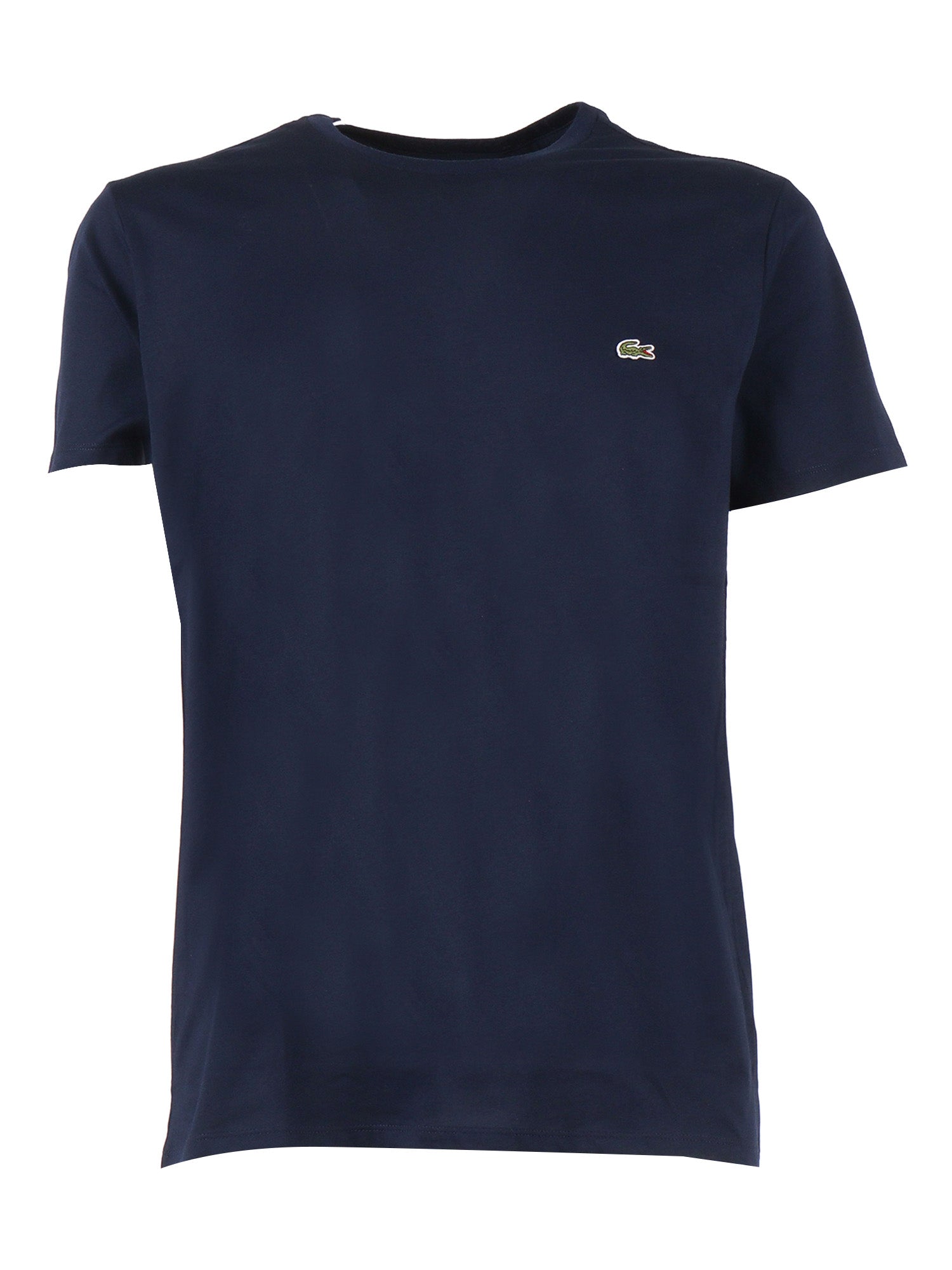T-SHIRT Blue Cotton Short Sleeves